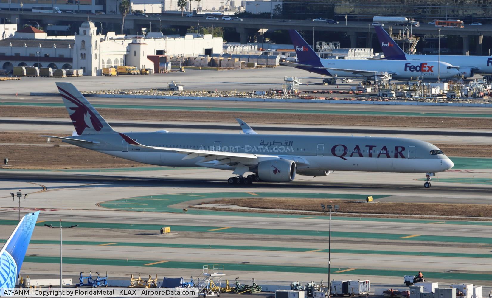 A7-ANM, 2019 Airbus A350-1041 C/N 350, QTR A35X zx lax -doh, othh 