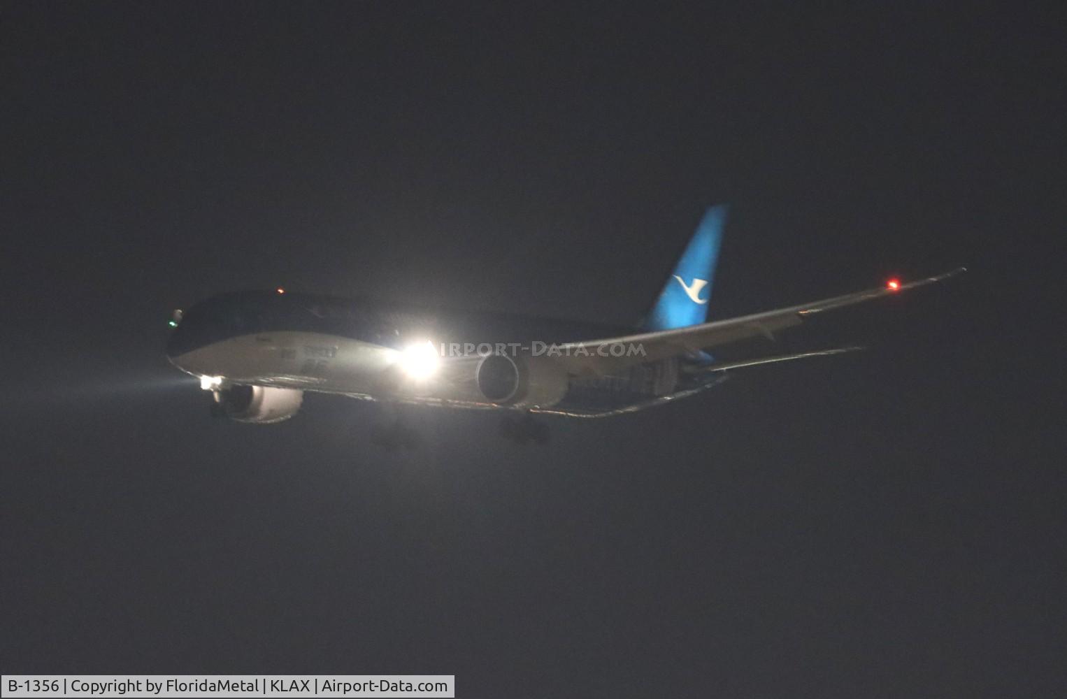 B-1356, 2018 Boeing 787-9 Dreamliner C/N 63323, XMN 789 zx xmn, zsam-lax