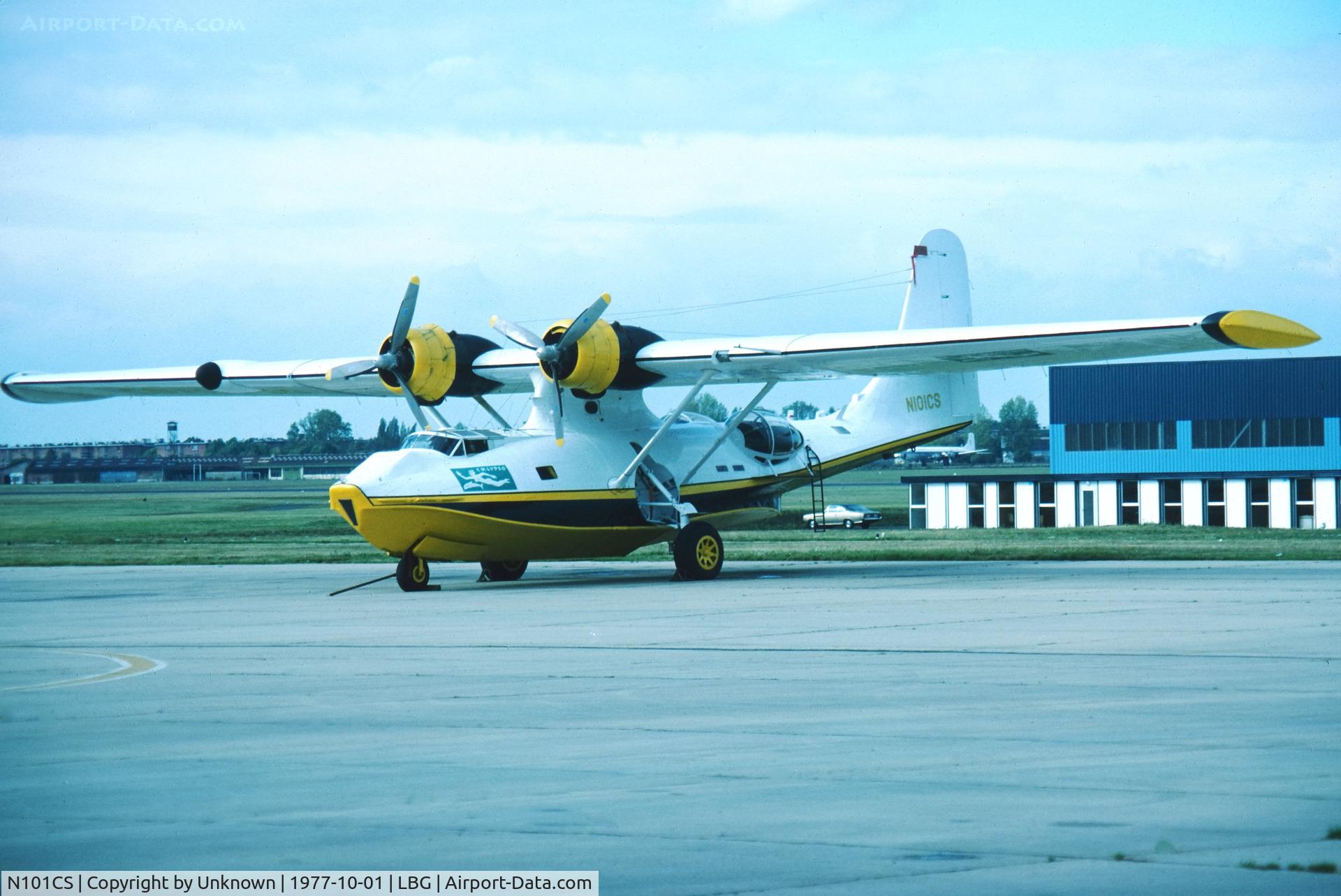 N101CS, Consolidated Vultee PBY-5A C/N 64071, ParisLBG 10.1977