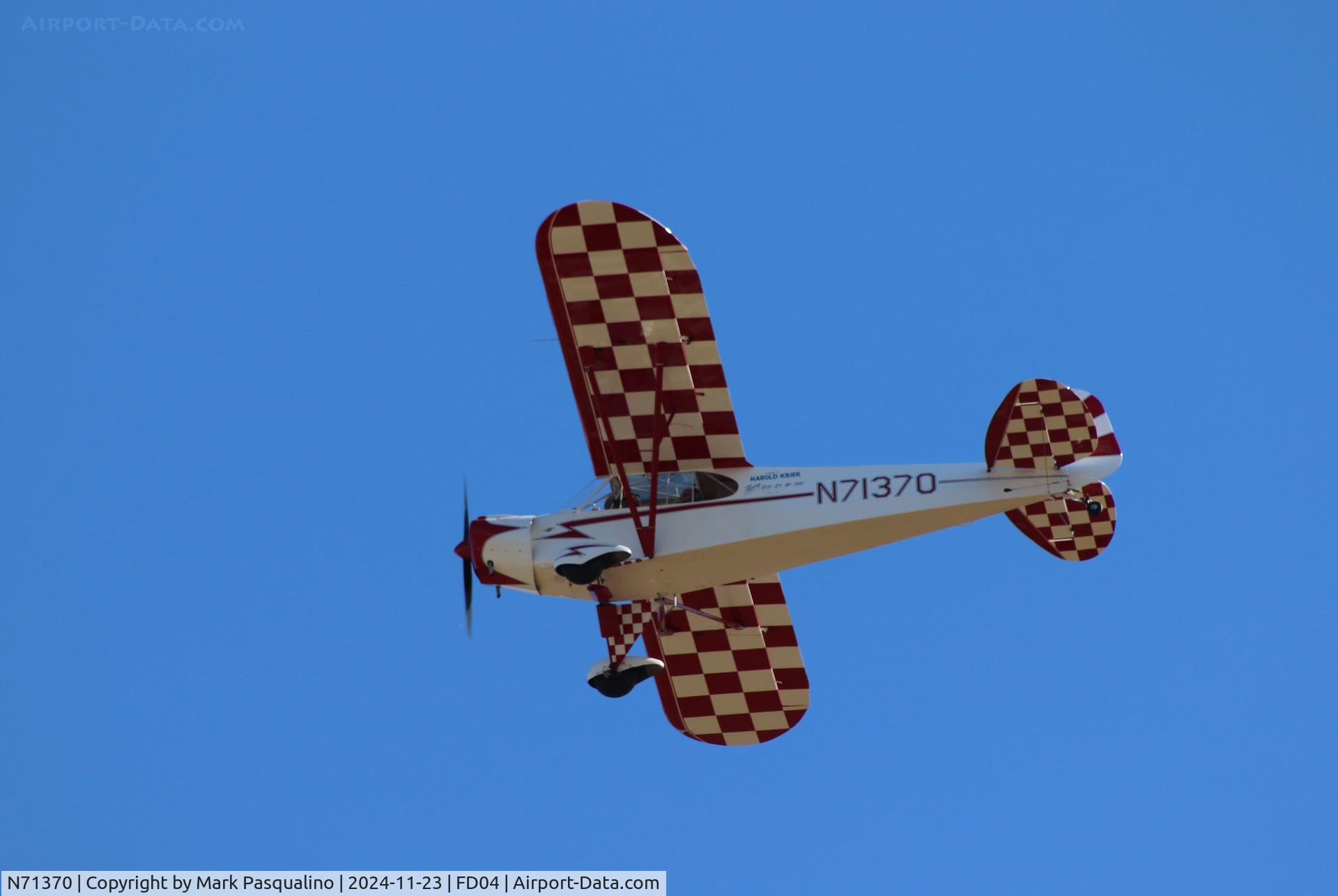 N71370, 1946 Piper J3C-65 Cub Cub C/N 22167, Piper J3C-65