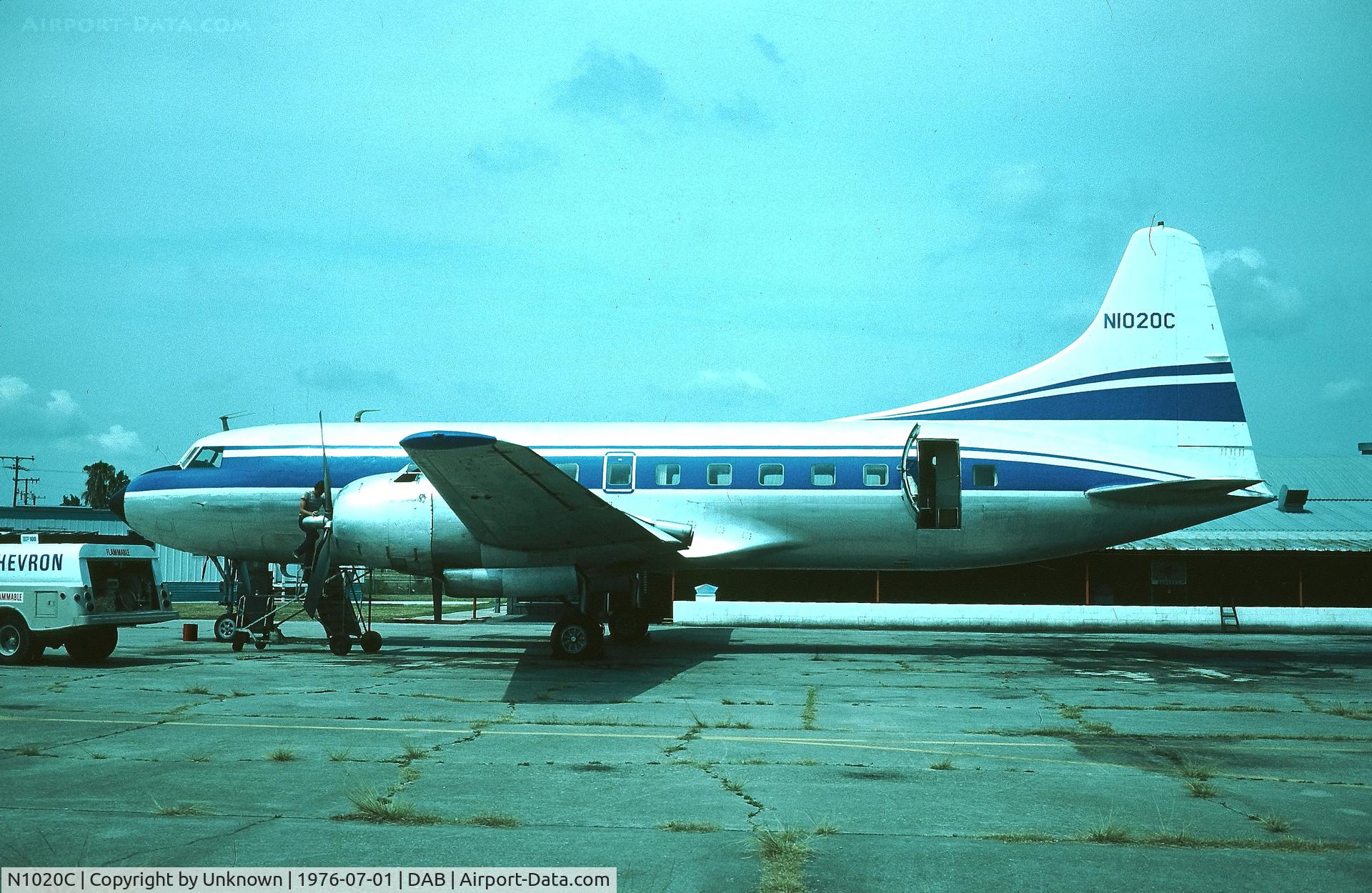 N1020C, 1956 Convair 240 C/N 144, Dayton 7.1976