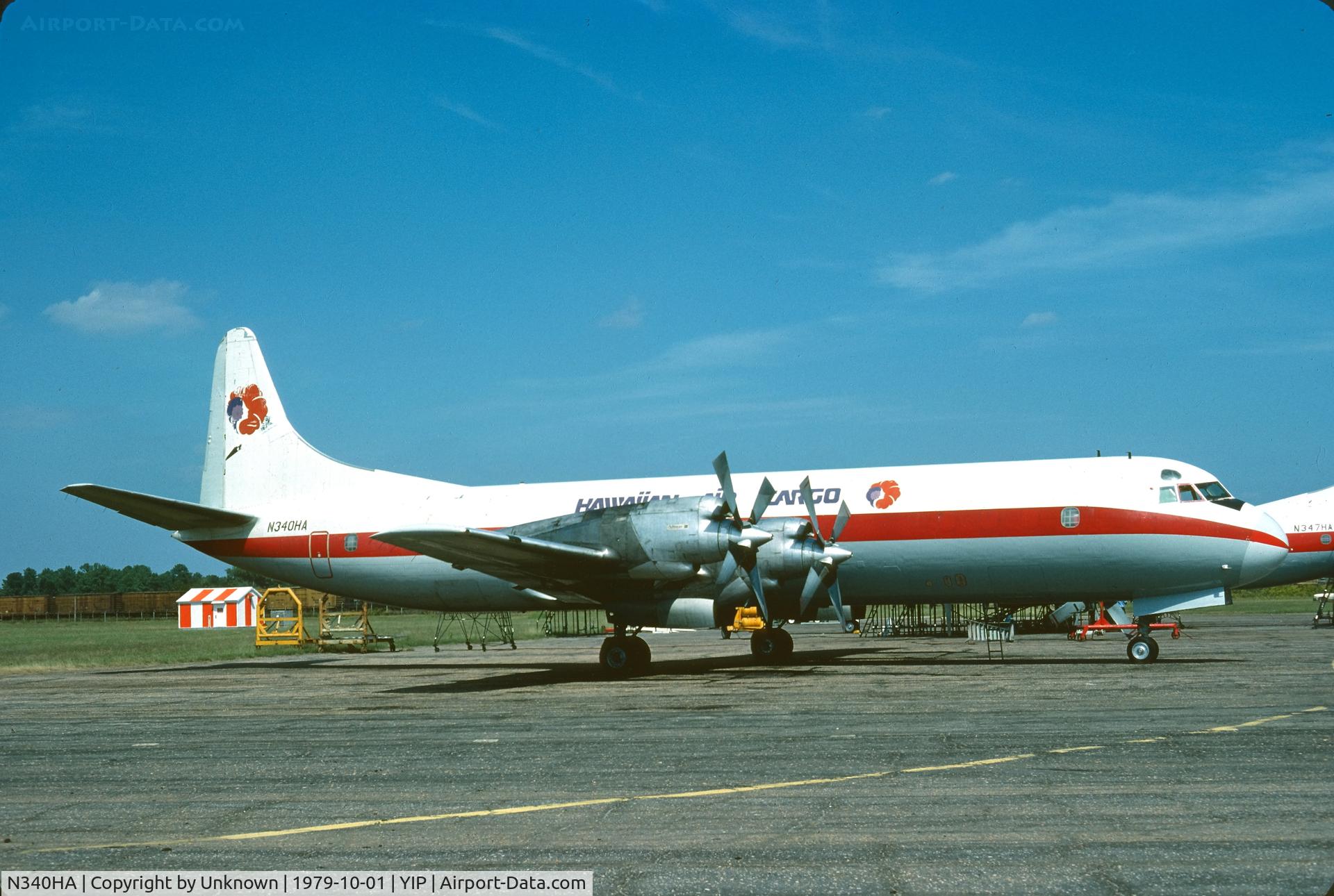 N340HA, 1959 Lockheed L-188A(F) Electra C/N 1109, YIP 10.1979