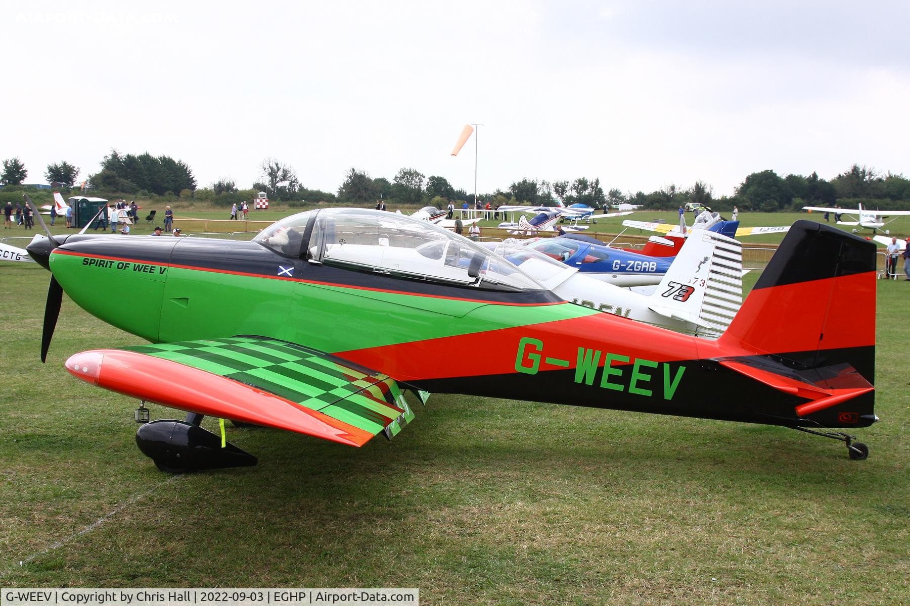 G-WEEV, 2006 Vans RV-8 C/N PFA 303-14562, LAA fly in, Popham