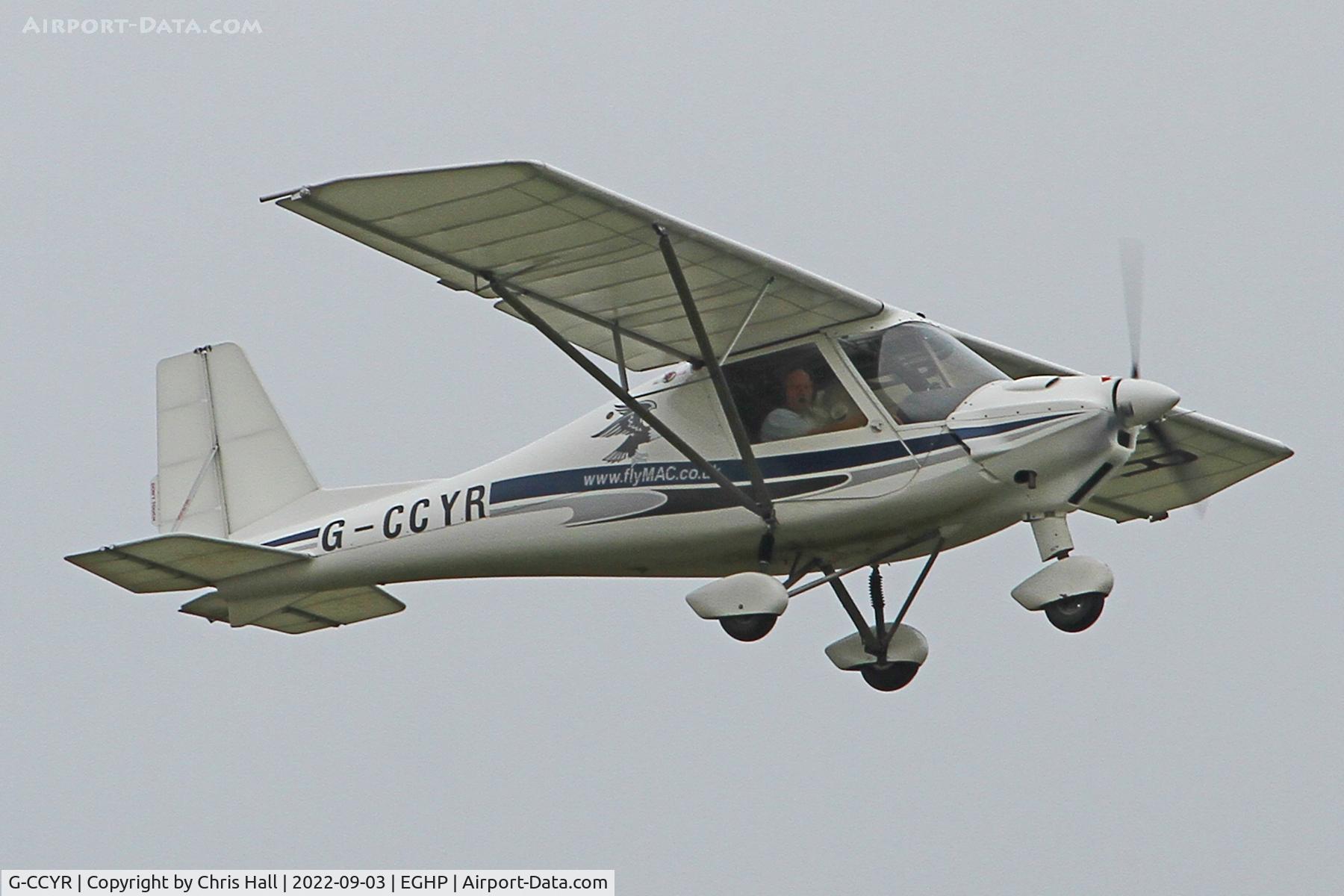 G-CCYR, 2004 Comco Ikarus C42 FB80 C/N 0408-6612, LAA fly in, Popham