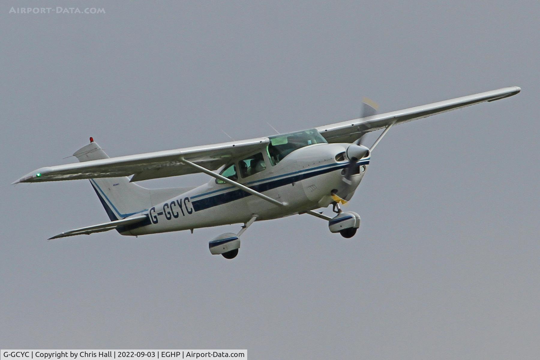 G-GCYC, 1980 Reims F182Q Skylane C/N 0157, LAA fly in, Popham