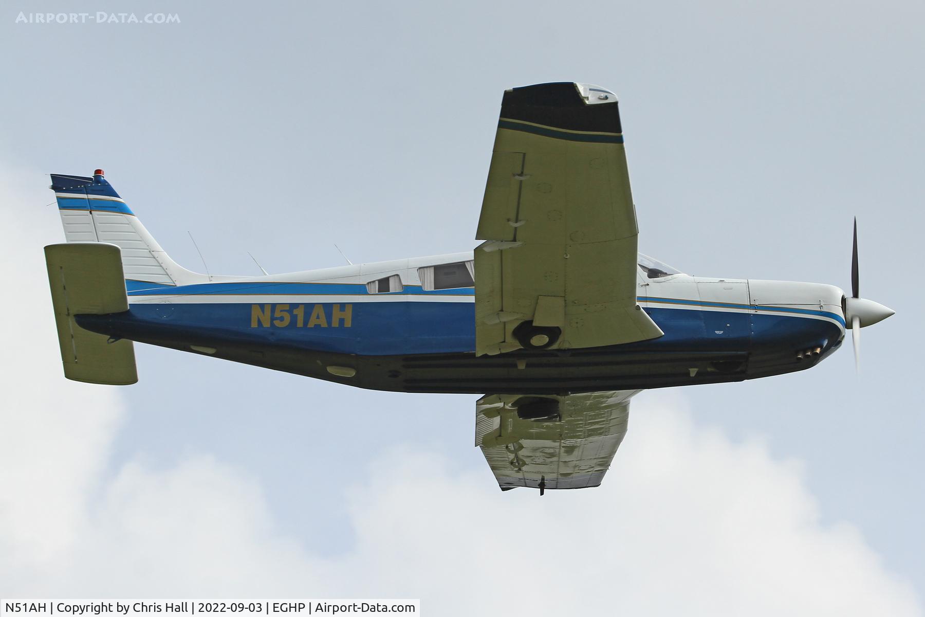 N51AH, 1984 Piper PA-32R-301 C/N 32R-8413017, LAA fly in, Popham