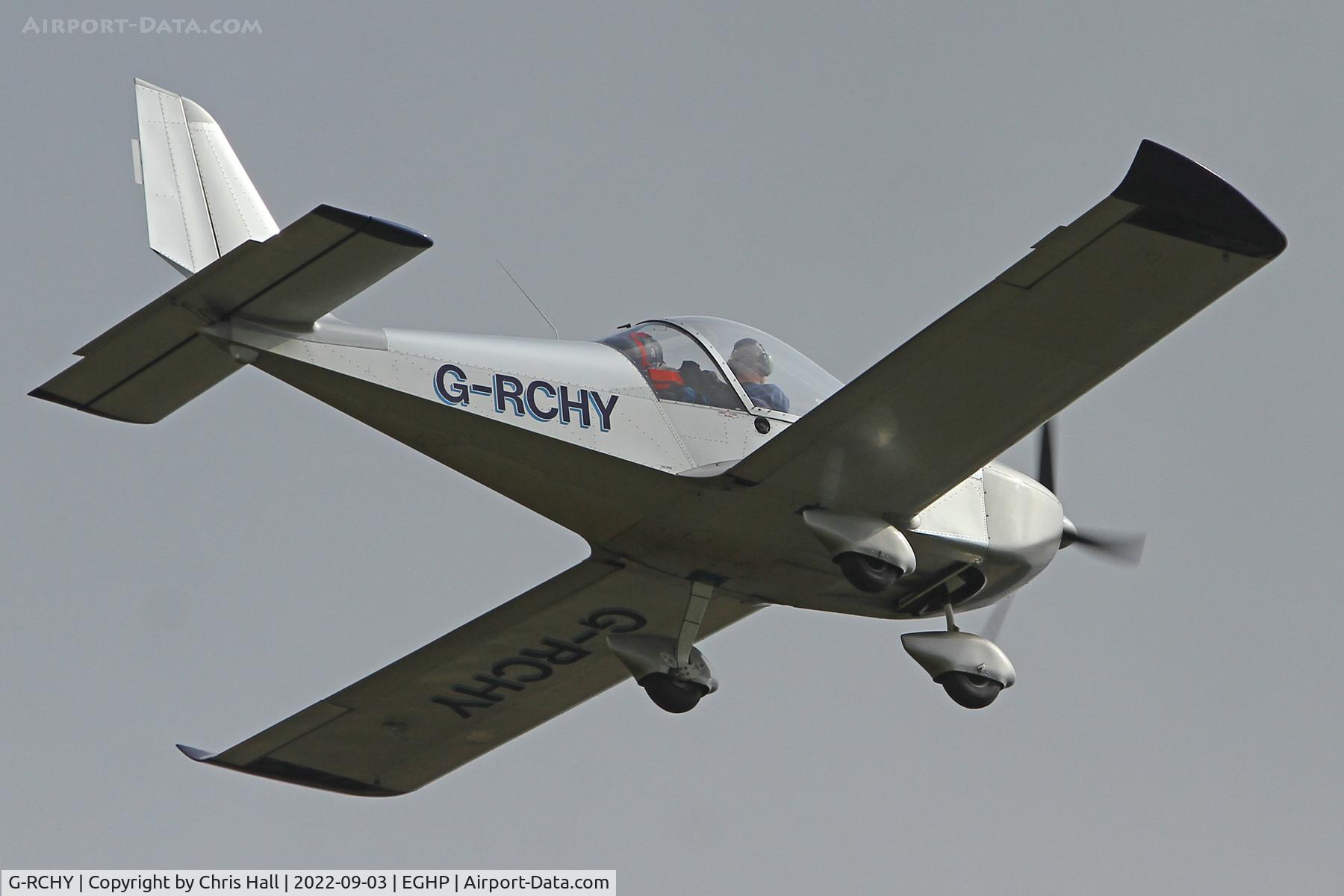 G-RCHY, 2004 Aerotechnik EV-97 Eurostar C/N PFA 315-14187, LAA fly in, Popham