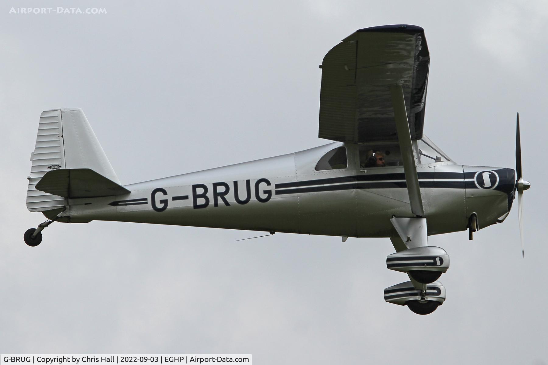 G-BRUG, 1946 Luscombe 8E Silvaire C/N 4462, LAA fly in, Popham