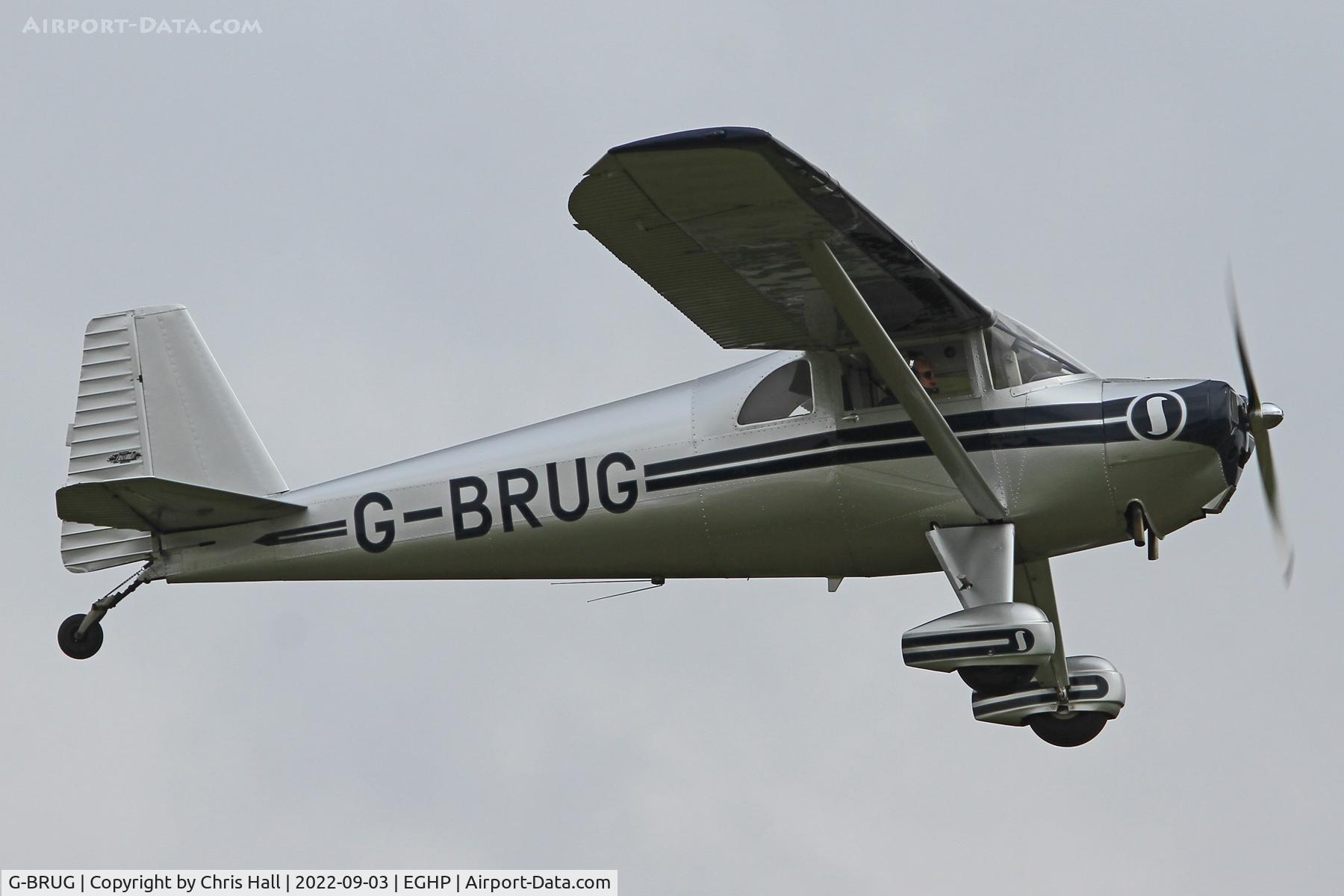 G-BRUG, 1946 Luscombe 8E Silvaire C/N 4462, LAA fly in, Popham