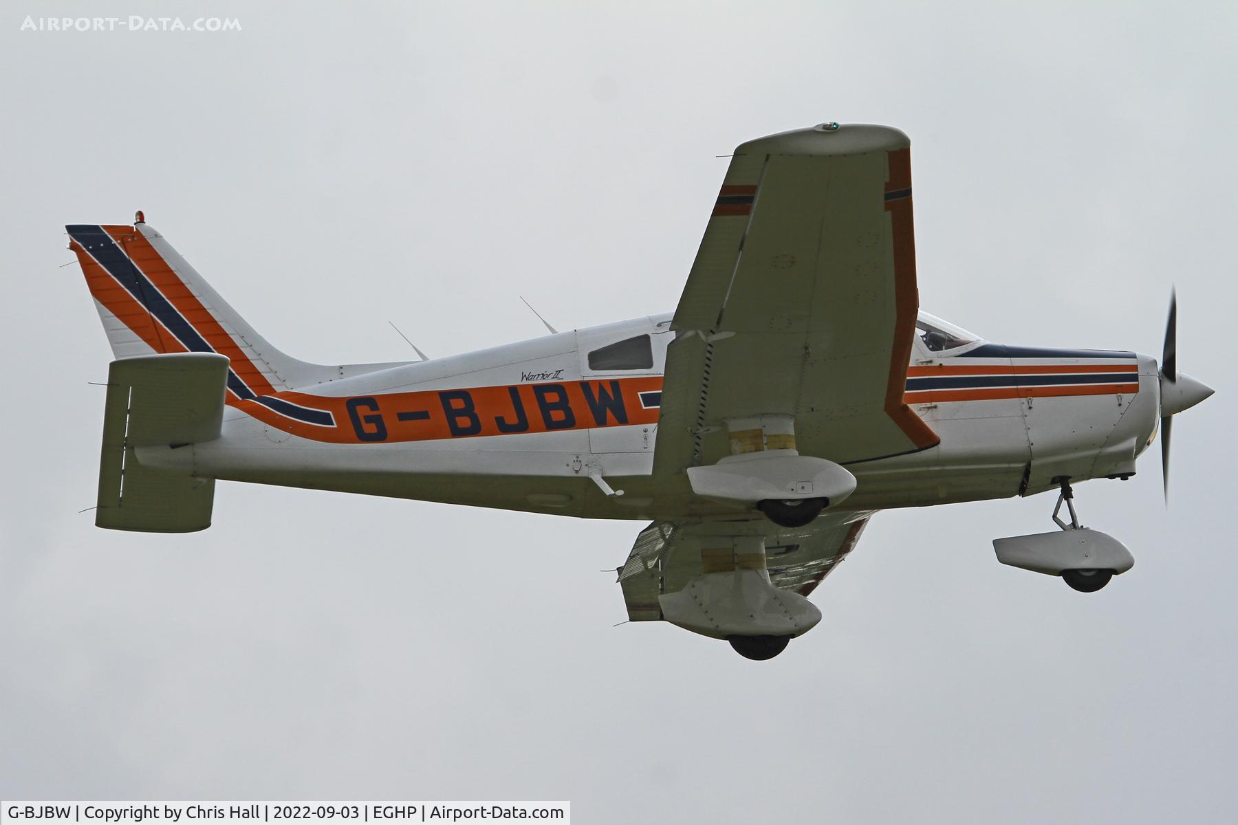G-BJBW, 1981 Piper PA-28-161 Cherokee Warrior II C/N 28-8116280, LAA fly in, Popham