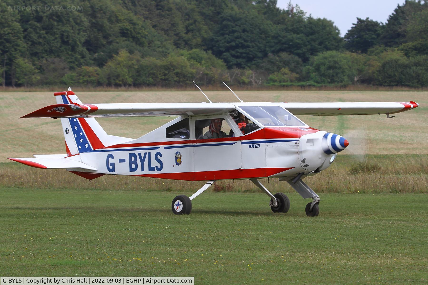 G-BYLS, 1992 Bede BD-4 C/N PFA 037-11288, LAA fly in, Popham