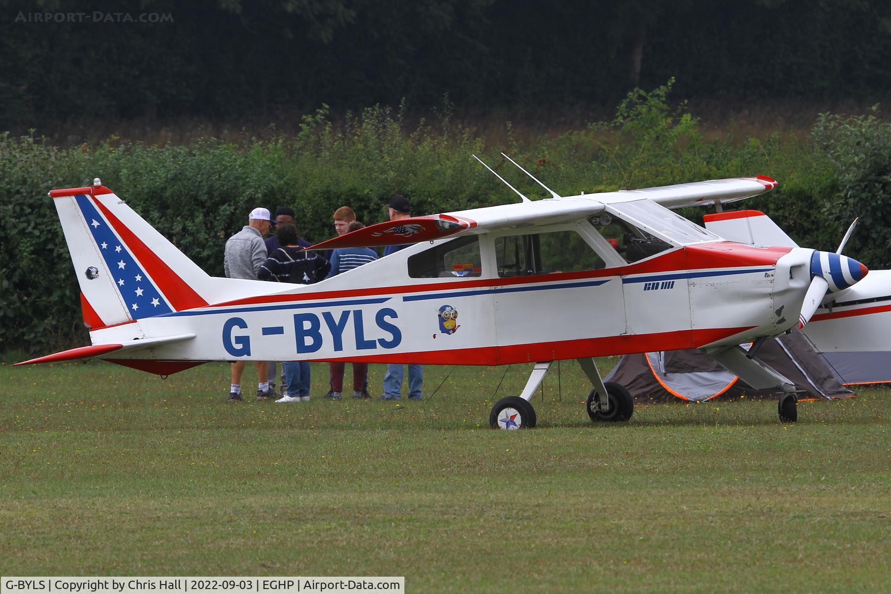 G-BYLS, 1992 Bede BD-4 C/N PFA 037-11288, LAA fly in, Popham