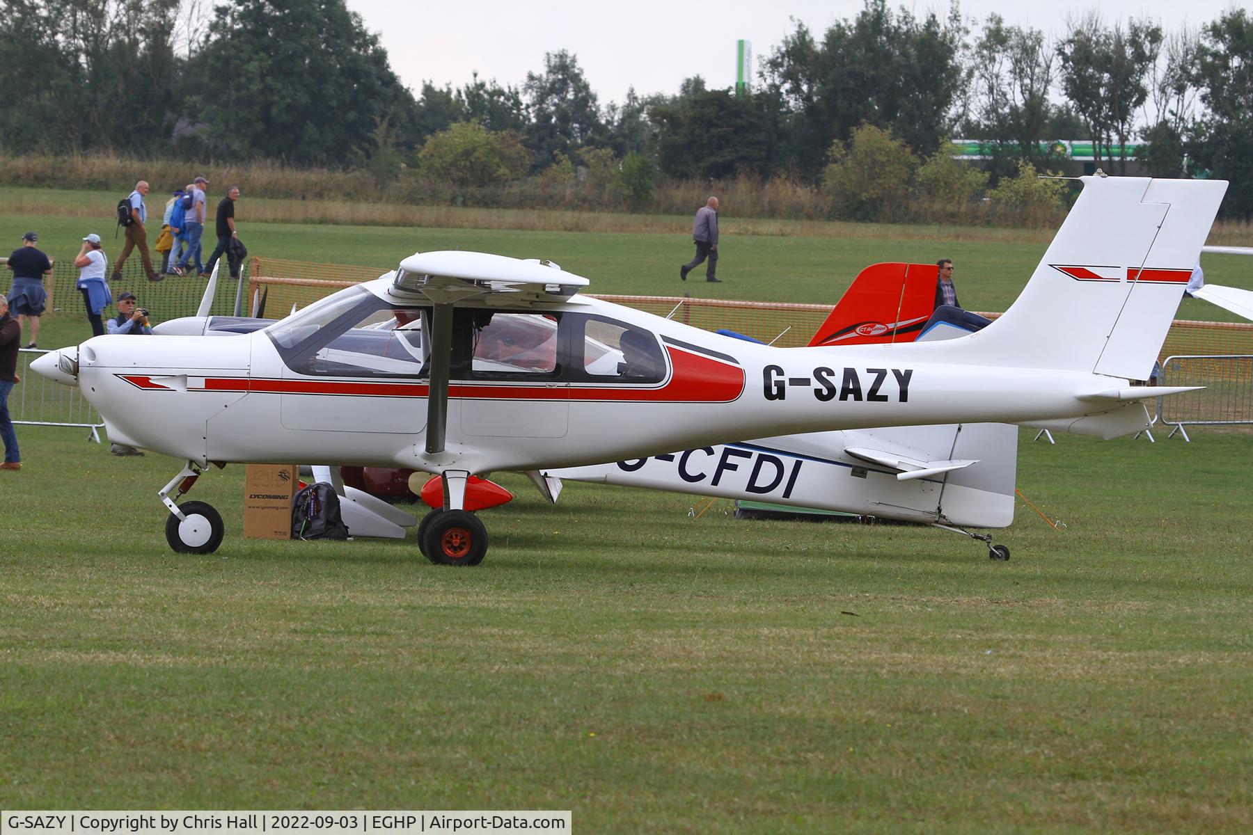 G-SAZY, 2004 Jabiru J400 C/N PFA 325-14057, LAA fly in, Popham
