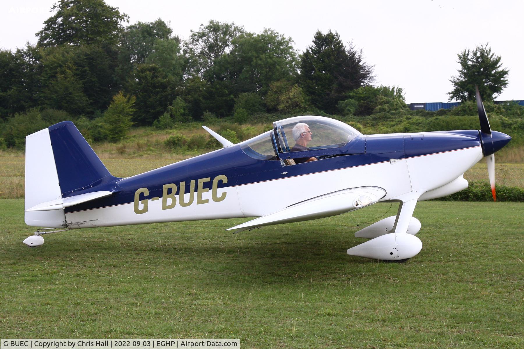 G-BUEC, 1992 Vans RV-6 C/N PFA 181-11884, LAA fly in, Popham