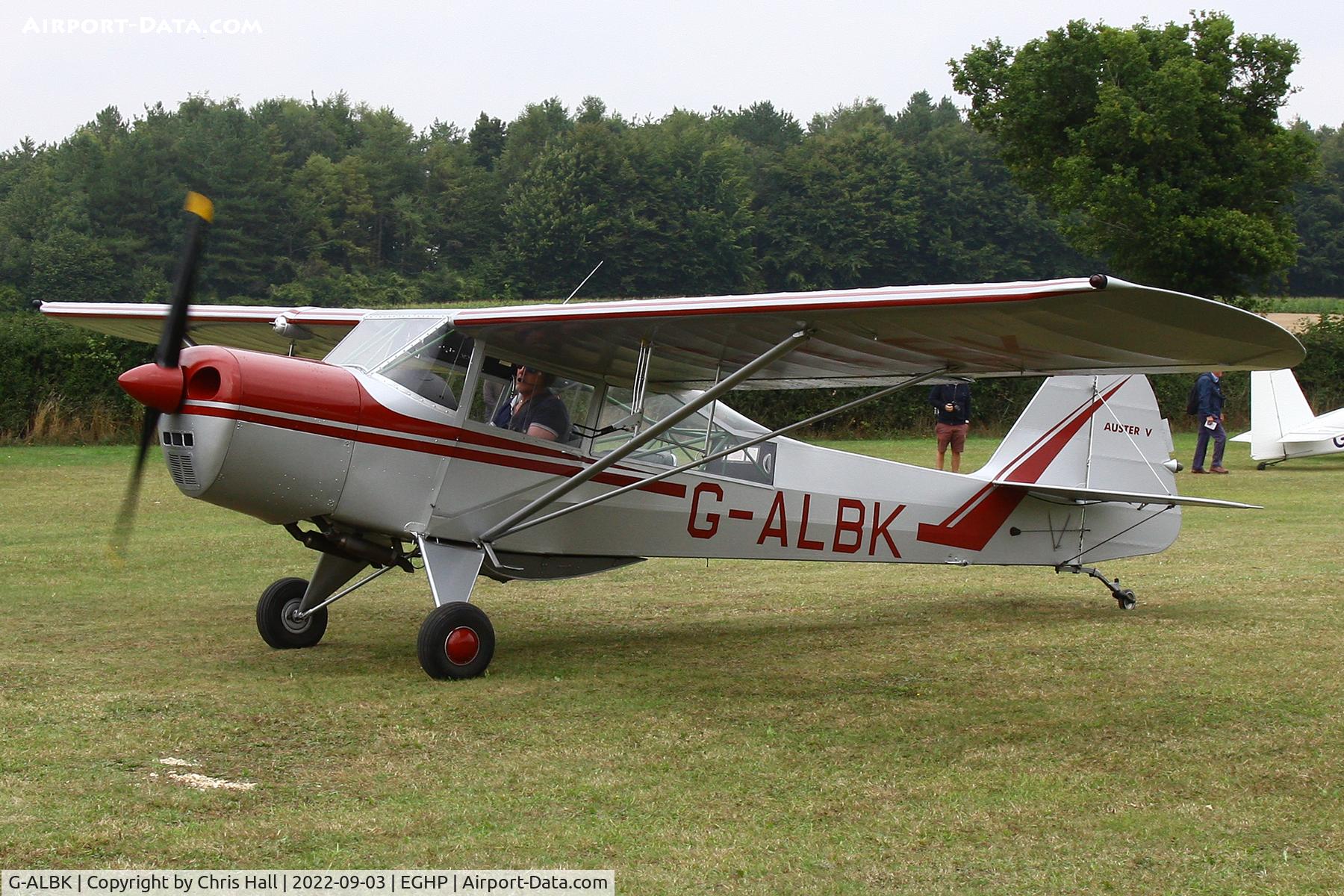 G-ALBK, 1944 Taylorcraft J Auster 5 C/N 1273, LAA fly in, Popham