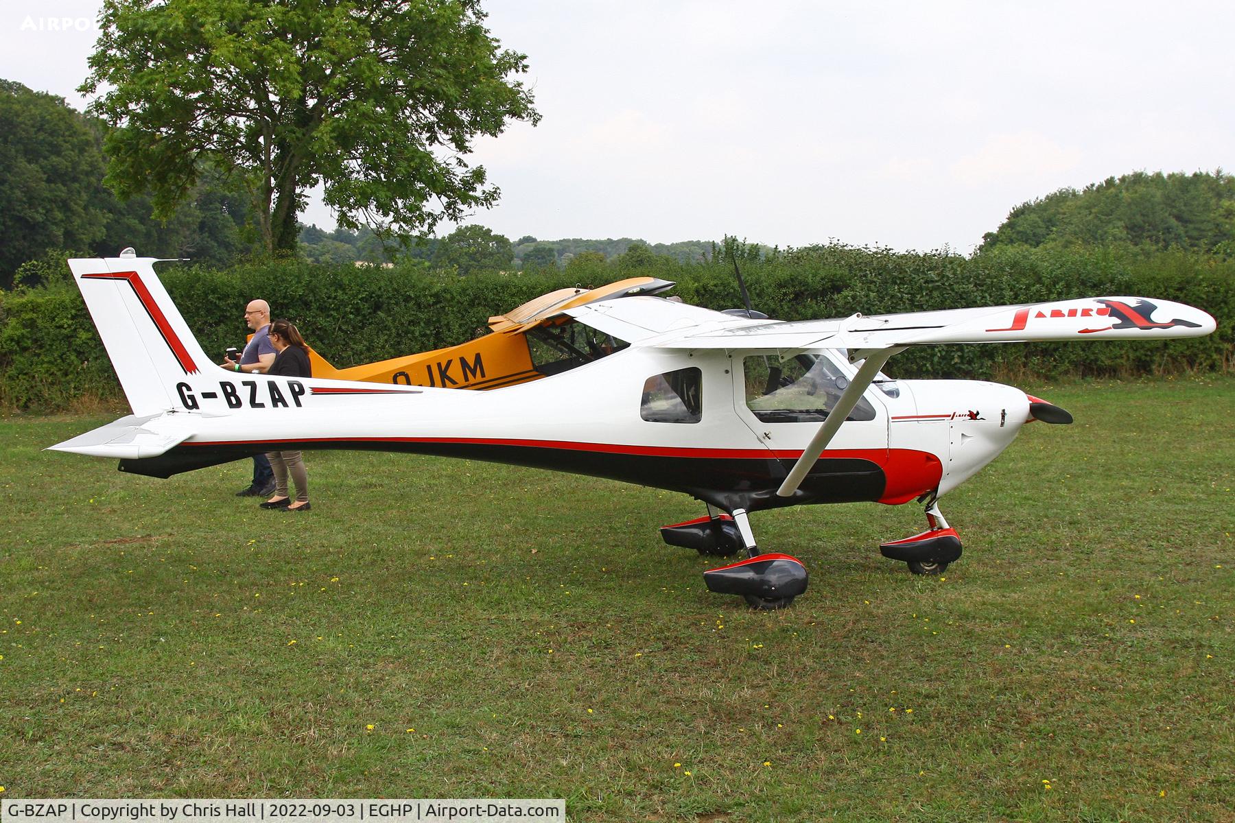 G-BZAP, 2001 Jabiru UL-450 C/N PFA 274A-13479, LAA fly in, Popham