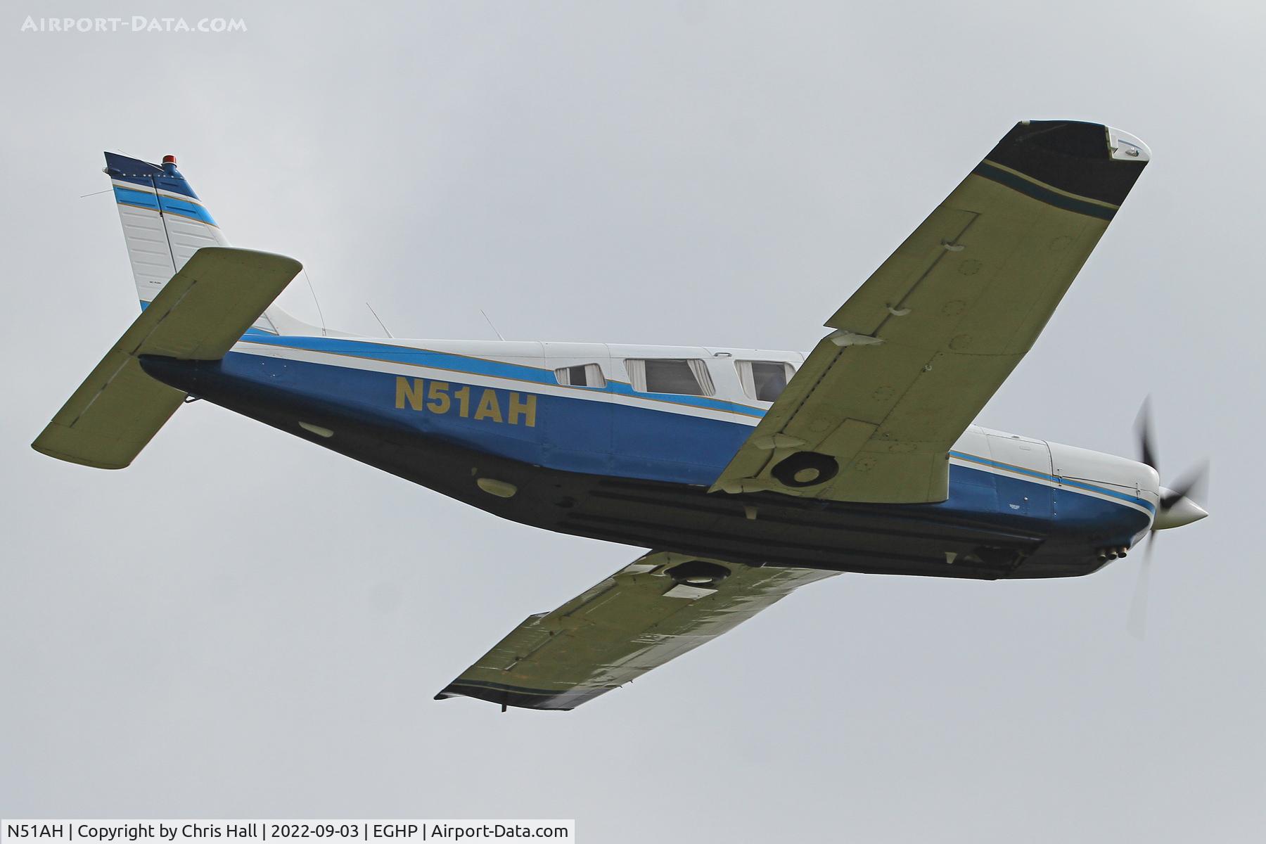 N51AH, 1984 Piper PA-32R-301 C/N 32R-8413017, LAA fly in, Popham