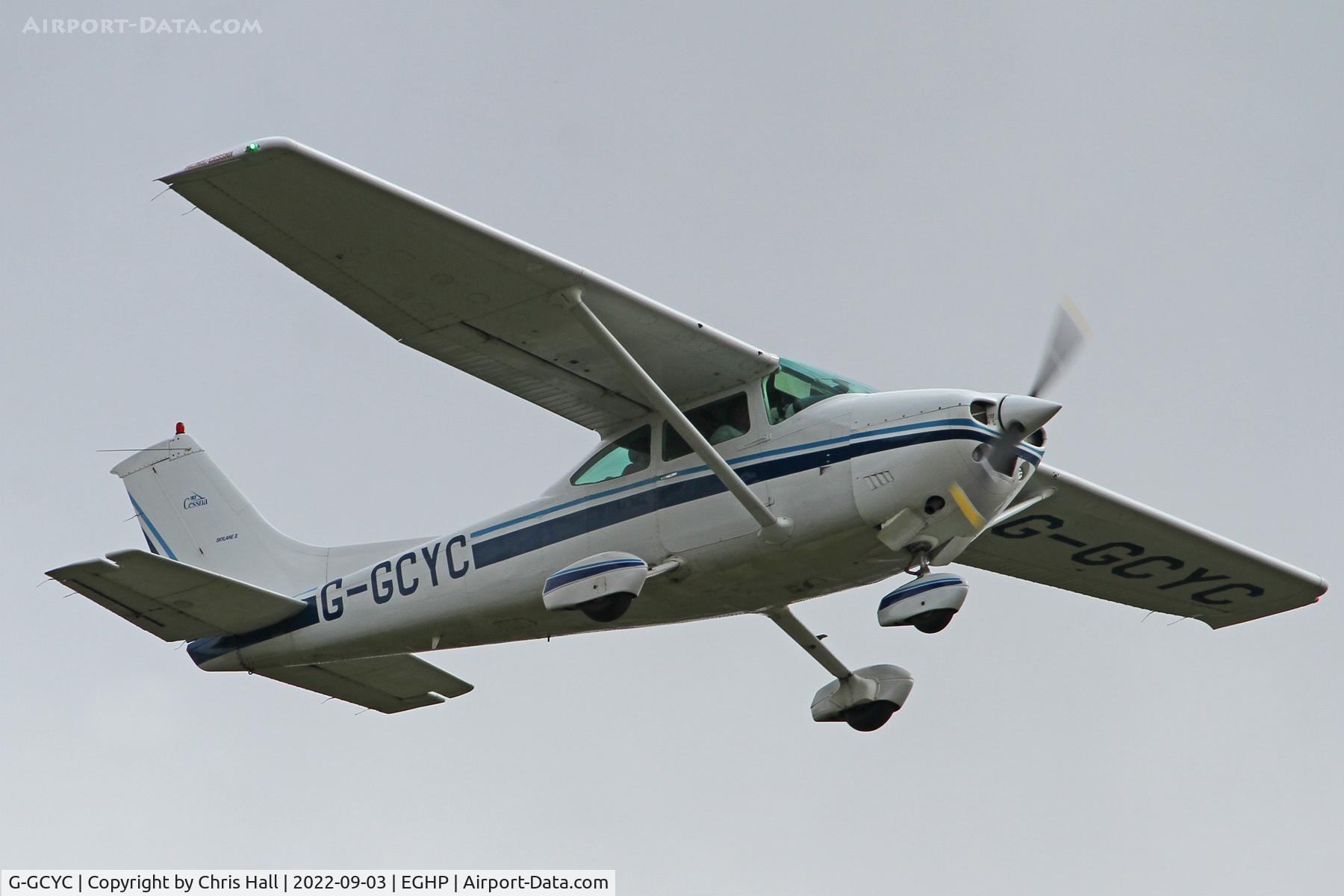 G-GCYC, 1980 Reims F182Q Skylane C/N 0157, LAA fly in, Popham