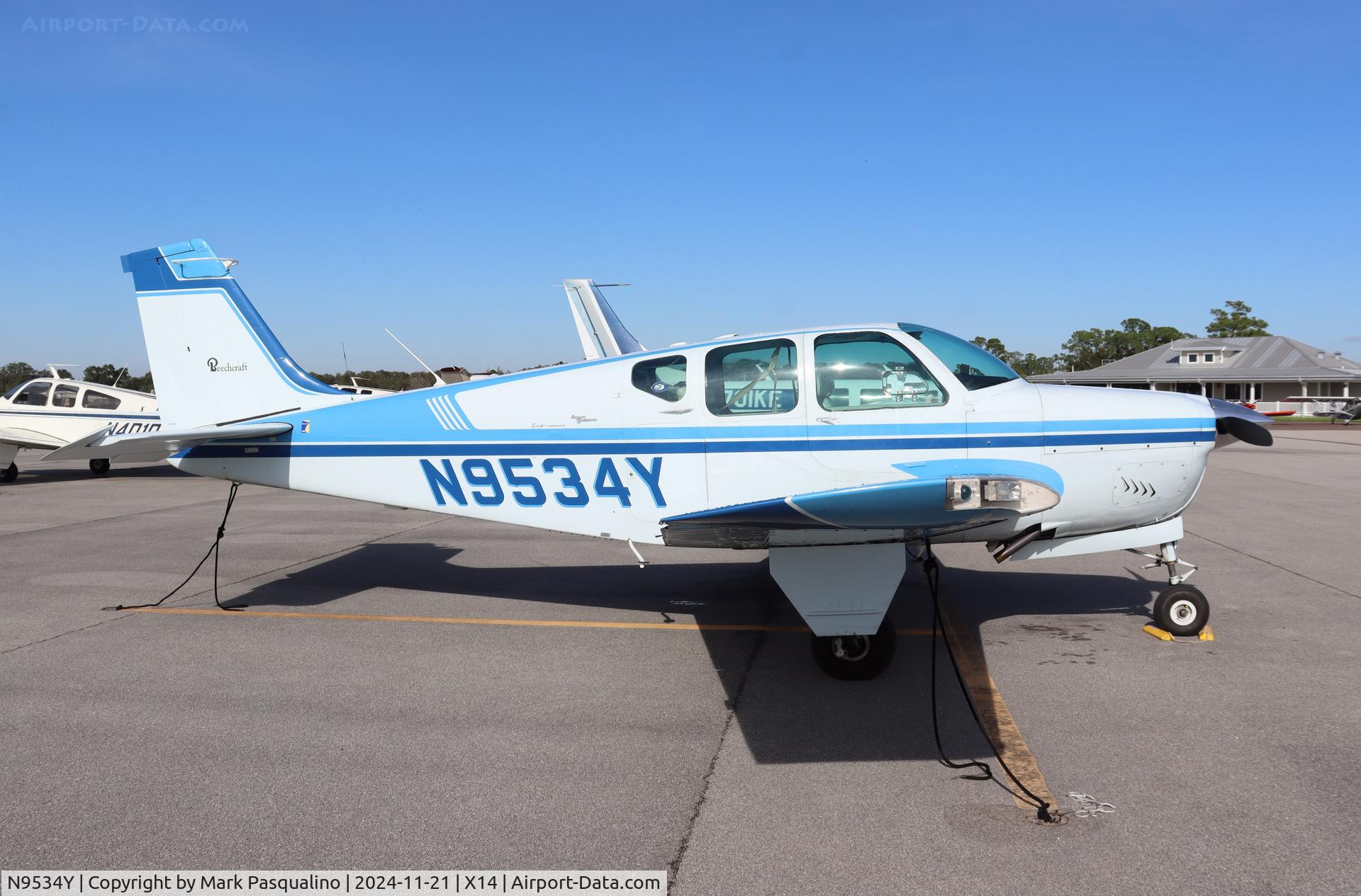 N9534Y, 1962 Beech 35-B33 Debonair C/N CD-556, Beech B33