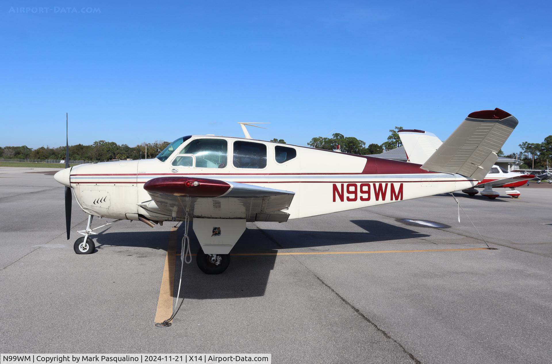 N99WM, 1958 Beech J35 Bonanza C/N D-5654, Beech J35