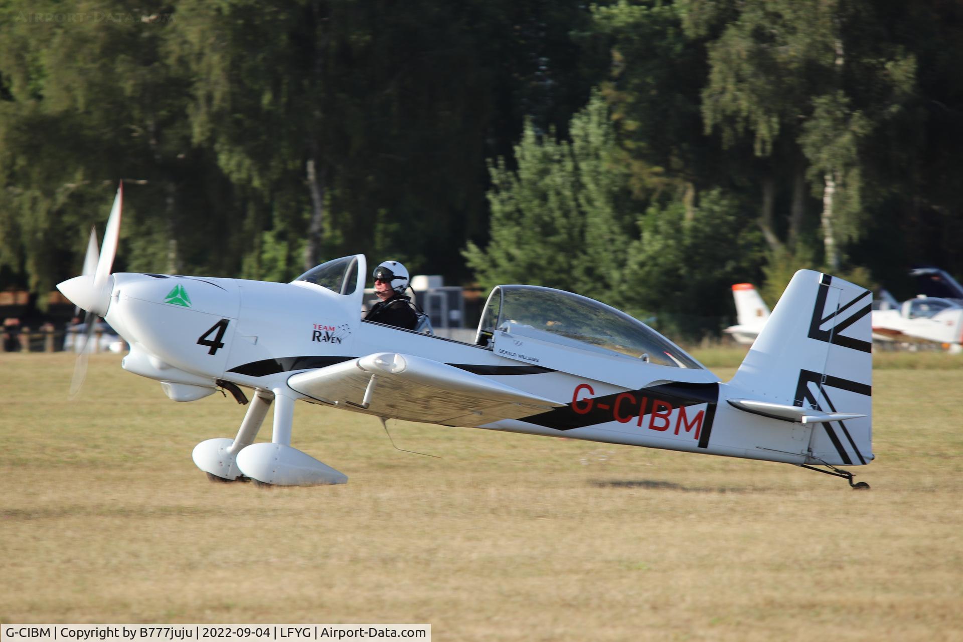 G-CIBM, 2013 Vans RV-8 C/N LAA 303-15083, at Cambrai 2022 airshow