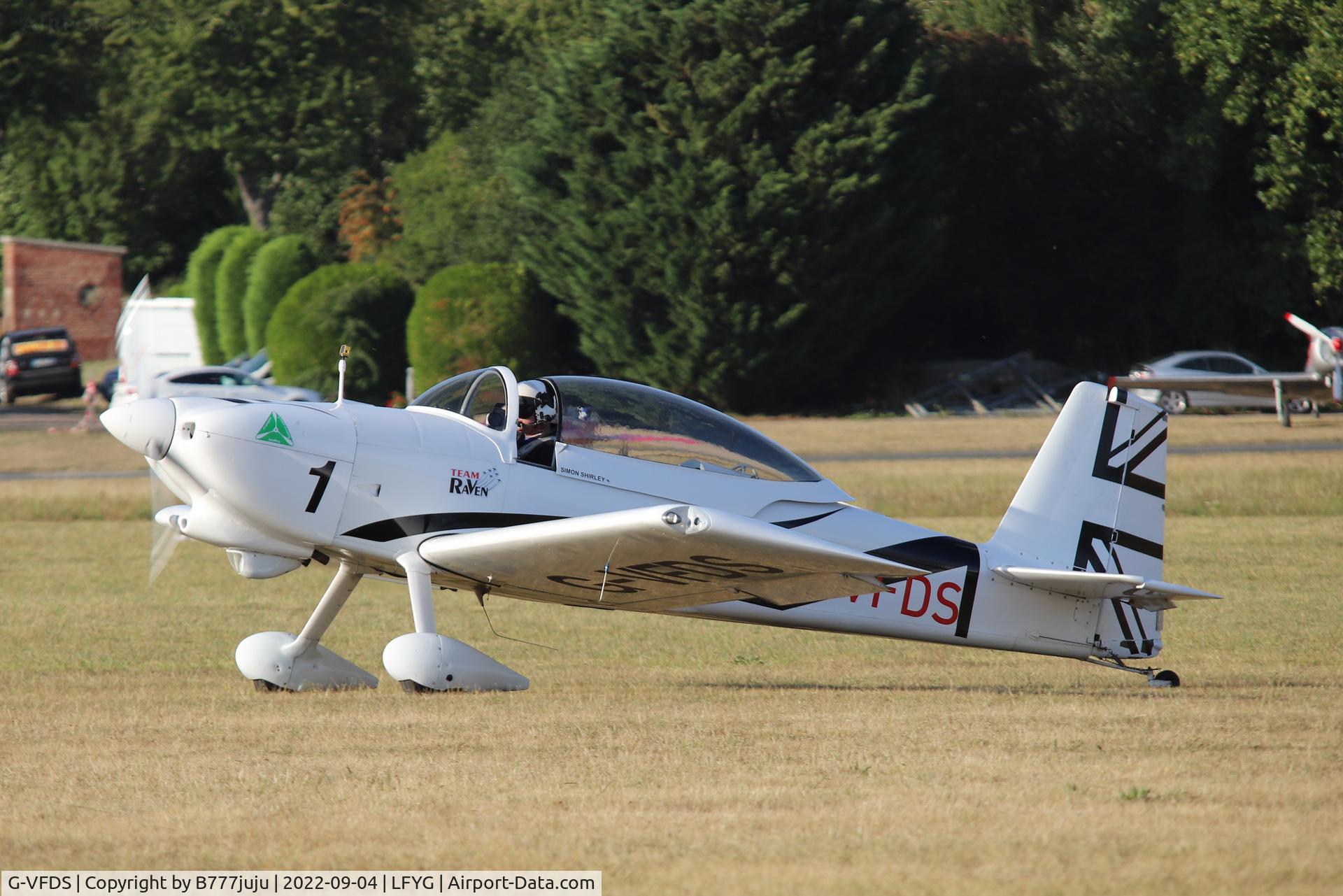 G-VFDS, 2012 Vans RV-8 C/N PFA 303-14637, at Cambrai 2022 airshow