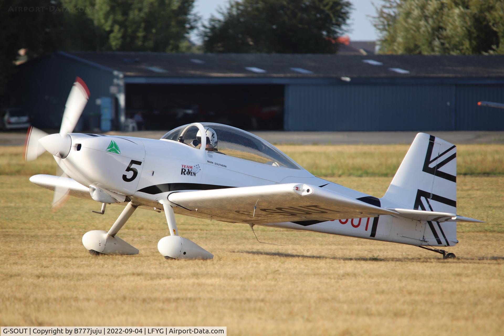G-SOUT, 2006 Vans RV-8 C/N PFA 303-13295, at Cambrai 2022 airshow