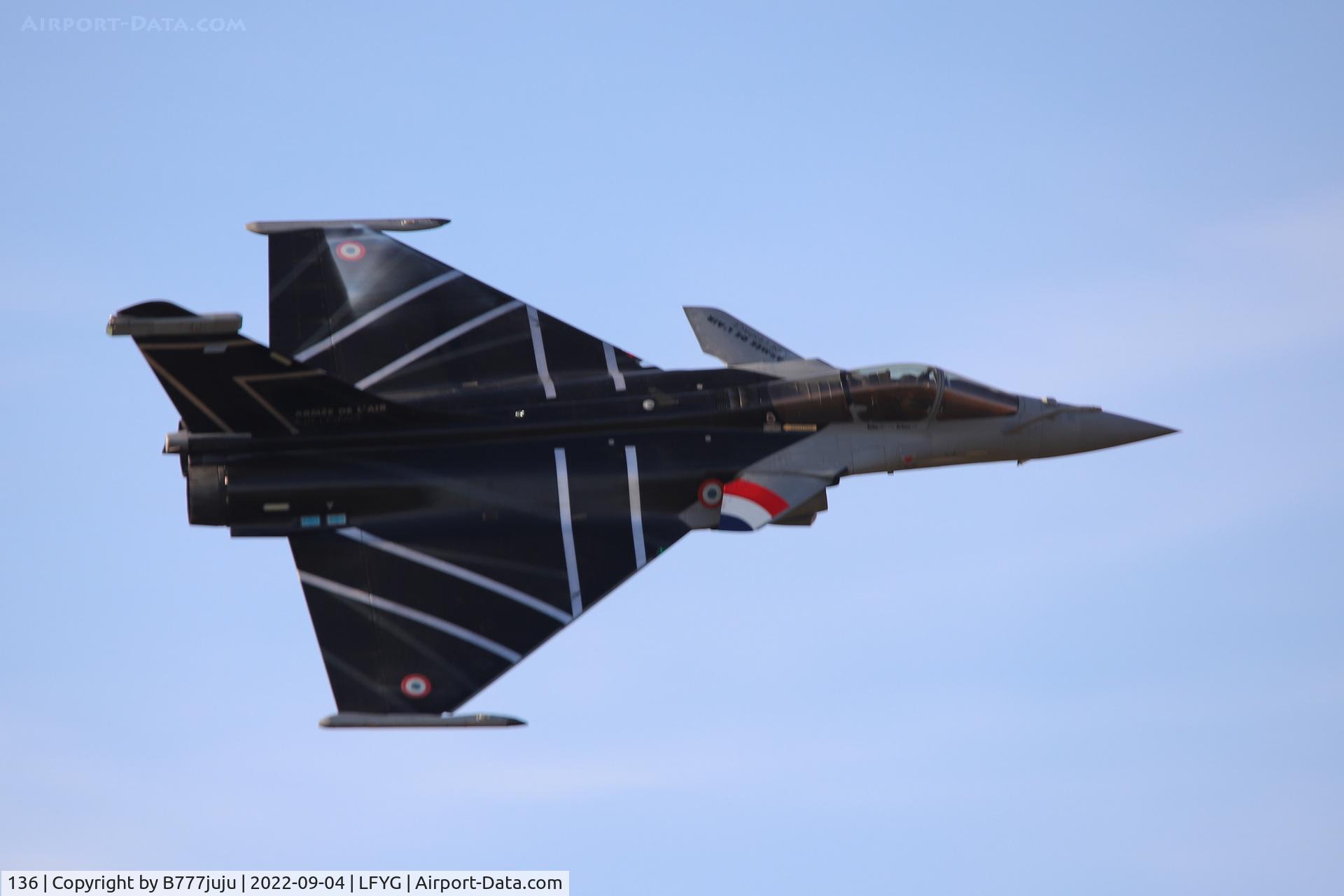 136, Dassault Rafale C C/N 136, at Cambrai 2022 airshow