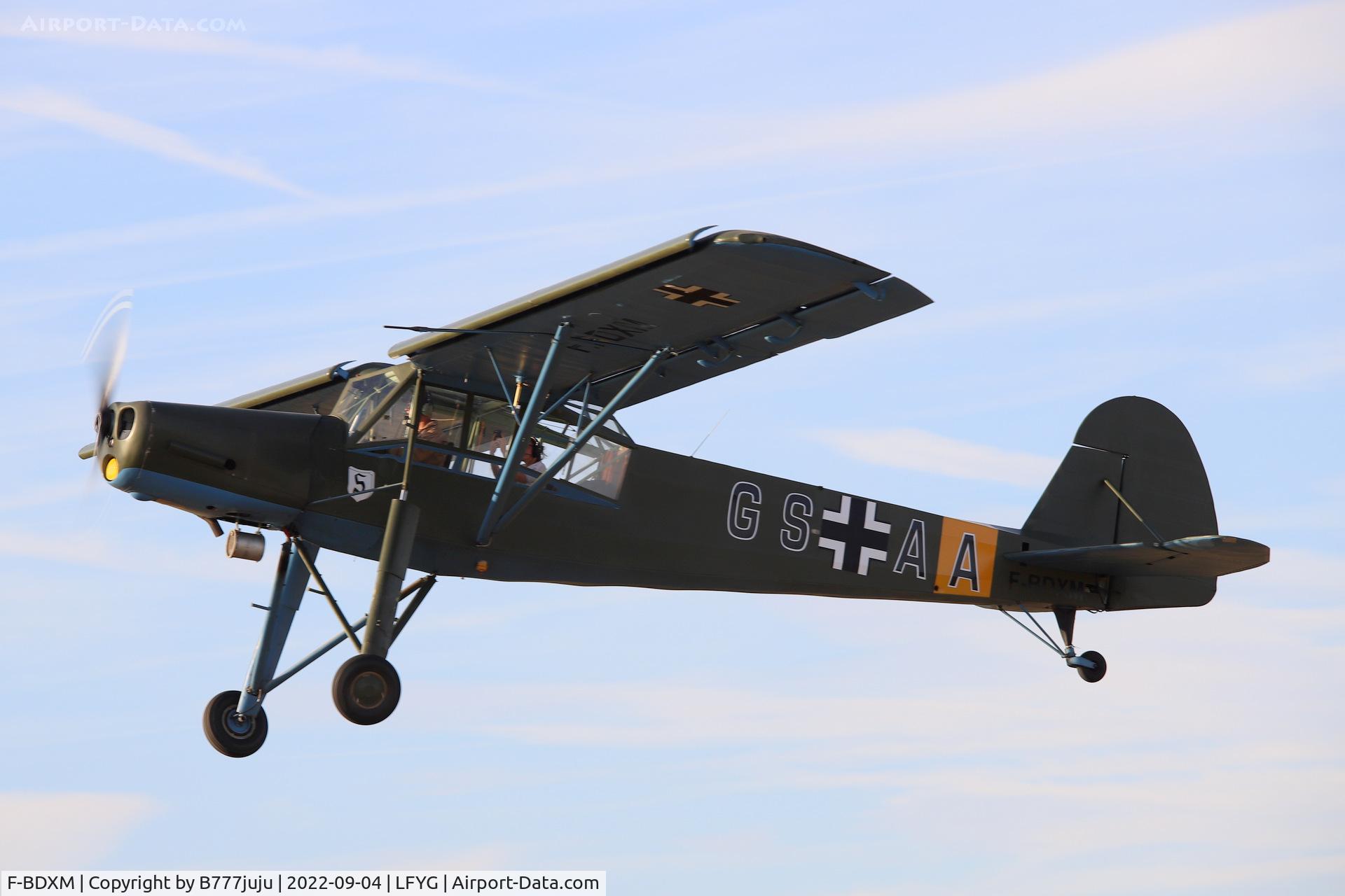 F-BDXM, Morane-Saulnier MS-506L Criquet C/N 635, at Cambrai 2022 airshow