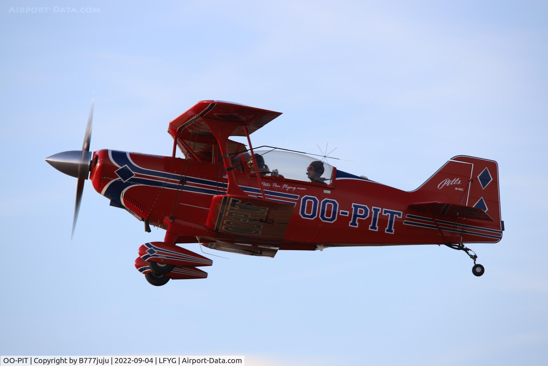 OO-PIT, 2004 Aviat Pitts S-2C Special C/N 6066, at Cambrai 2022 airshow
