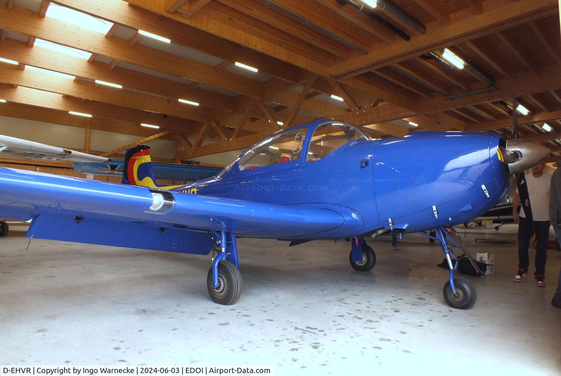 D-EHVR, 1975 Piaggio P-149D C/N 054, Piaggio (Focke-Wulf) FWP.149D at Bienenfarm airfield (home of part of the collection of Quax, association for the promotion of historic aircraft e.V.), Paulinenaue