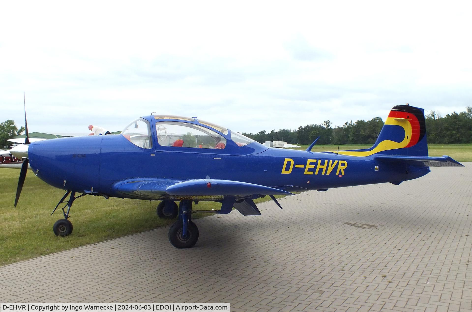 D-EHVR, 1975 Piaggio P-149D C/N 054, Piaggio (Focke-Wulf) FWP.149D at Bienenfarm airfield (home of part of the collection of Quax, association for the promotion of historic aircraft e.V.), Paulinenaue