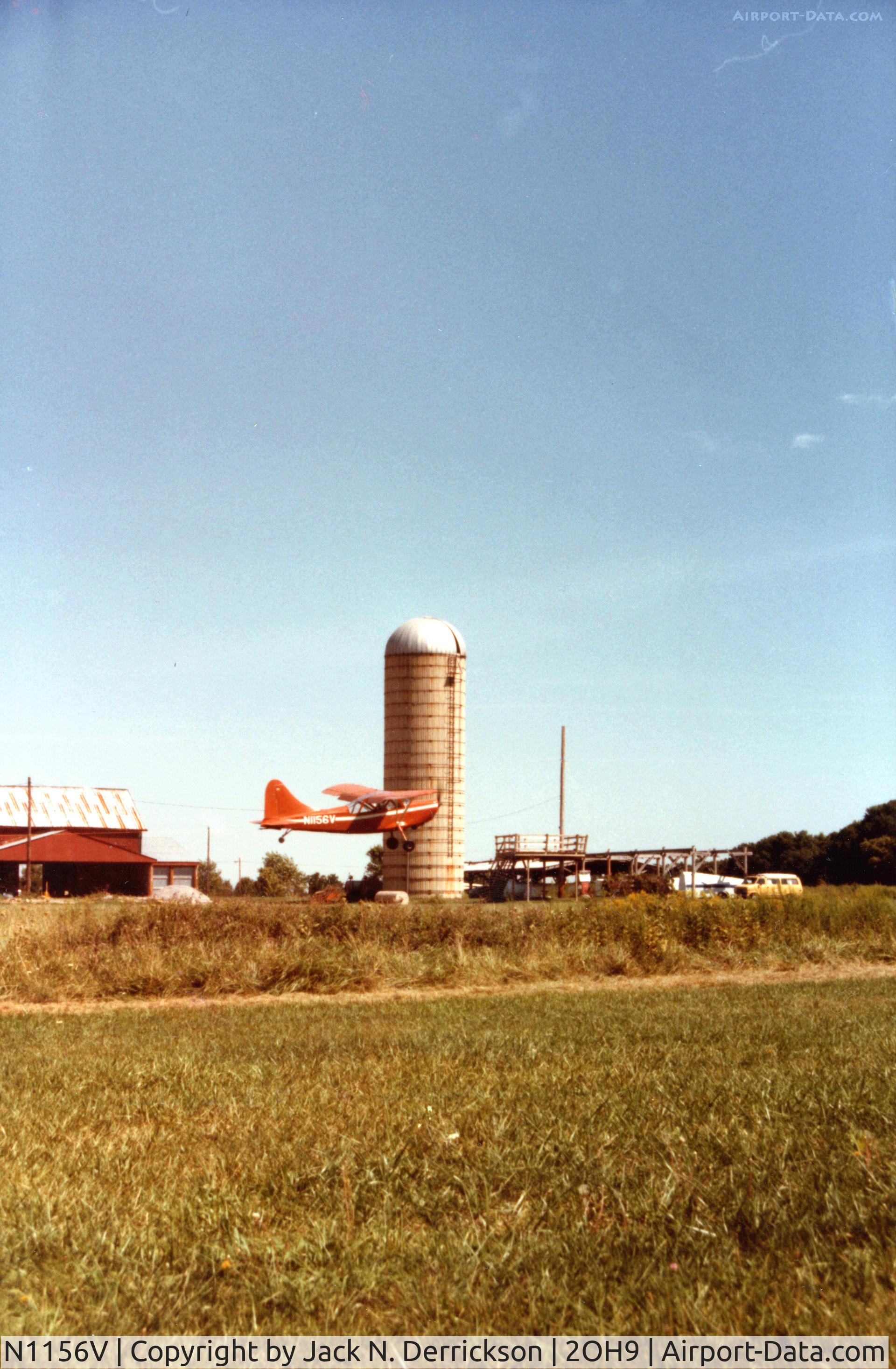 N1156V, 1943 Stinson L-5 Sentinel C/N 60507, Mid-1980's CCSC