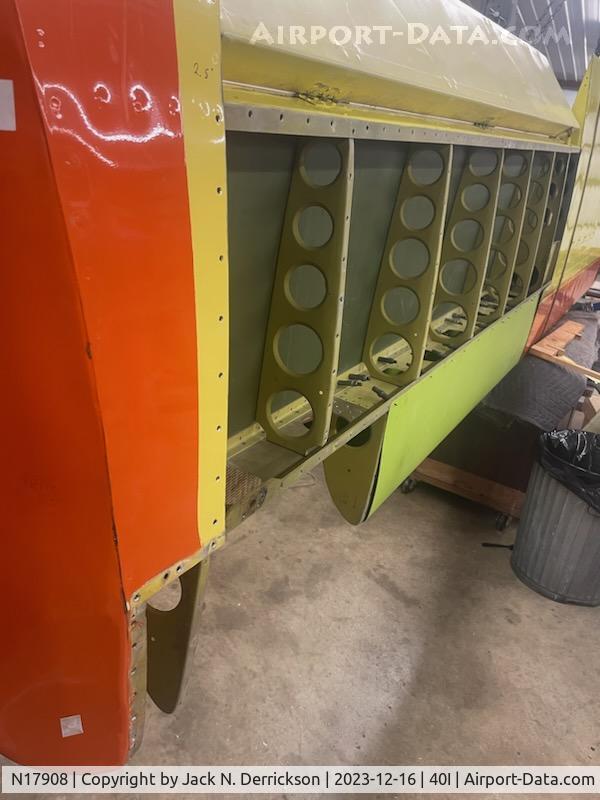 N17908, 1973 Schweizer SGS 1-26E C/N 548, Wing Repair