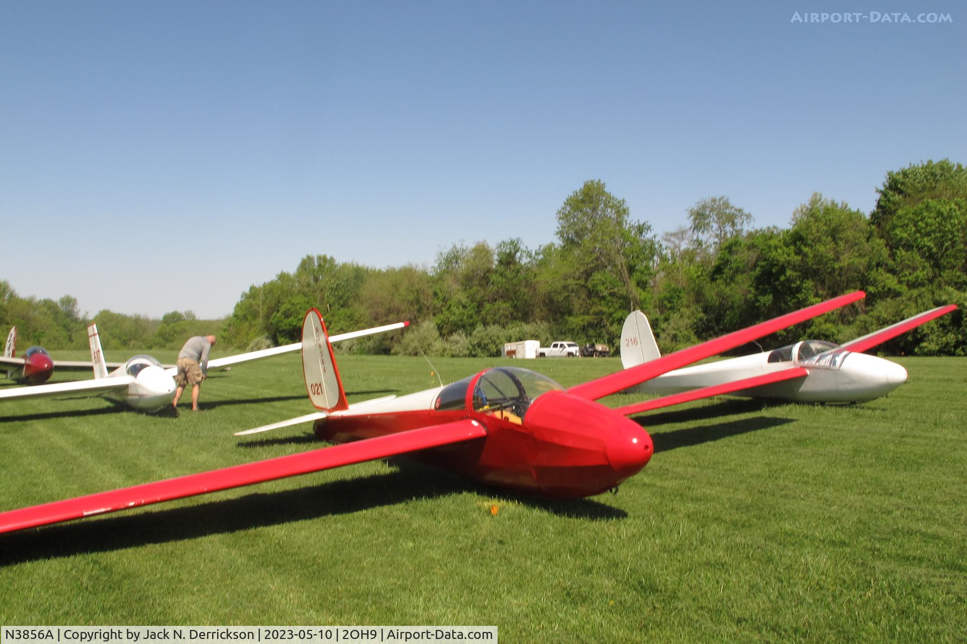 N3856A, 1956 Schweizer SGS 1-26A C/N 21, SGS 1-26 Nationals