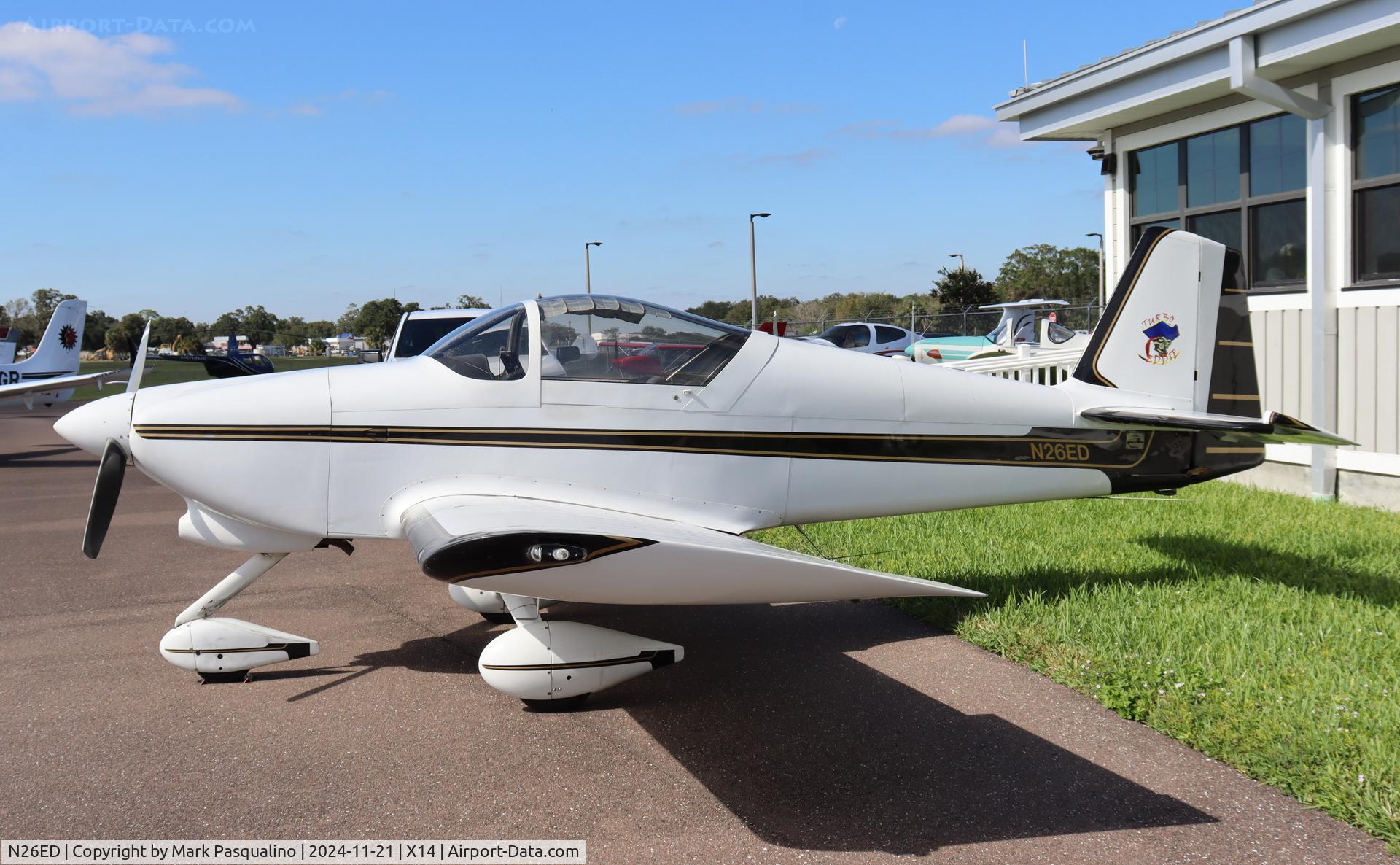 N26ED, 1999 Van's RV-6A C/N 24840, Vans RV-6A
