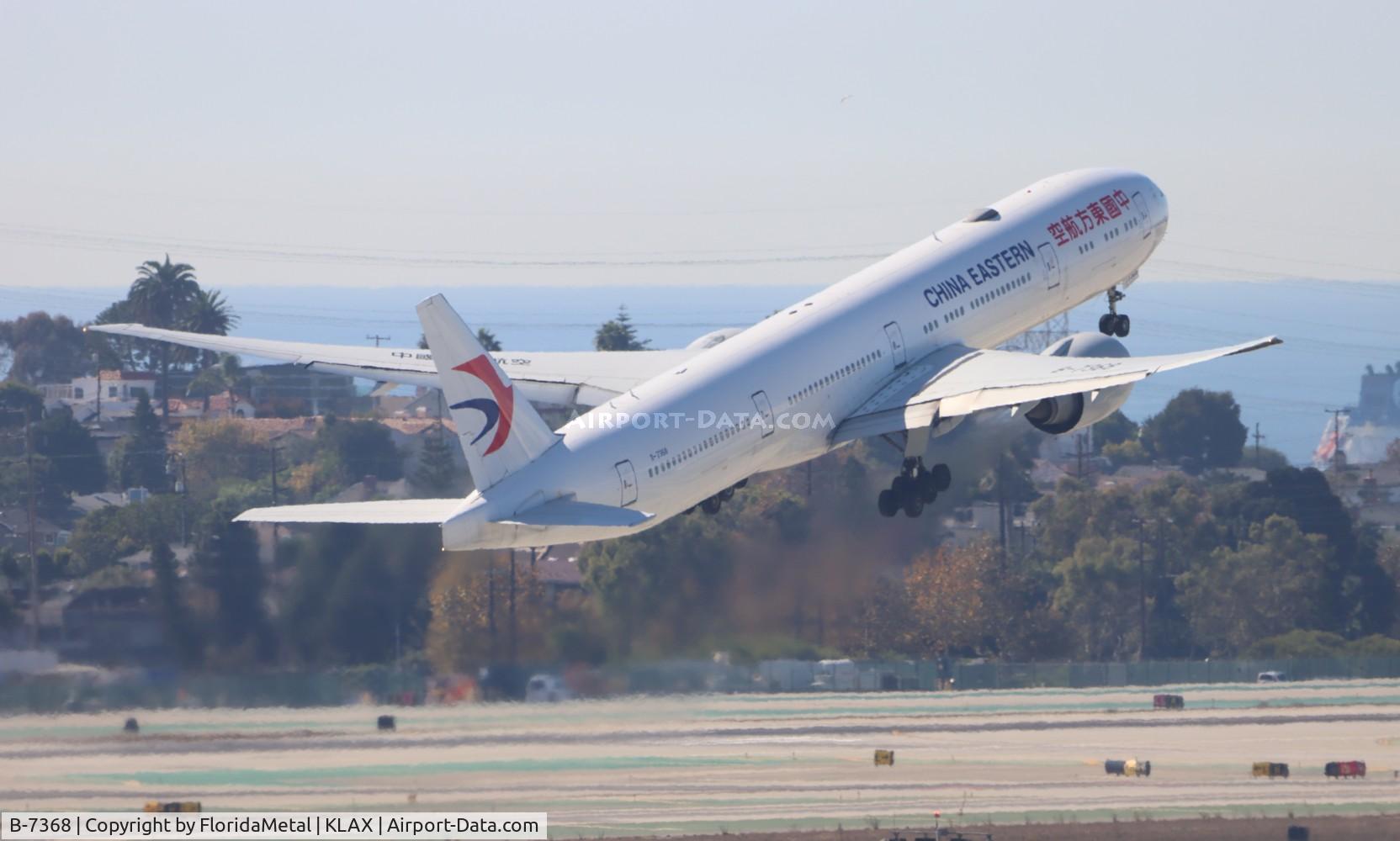 B-7368, 2016 Boeing 777-39P/ER C/N 43282, CES 773 zx lax-pvg, zspd