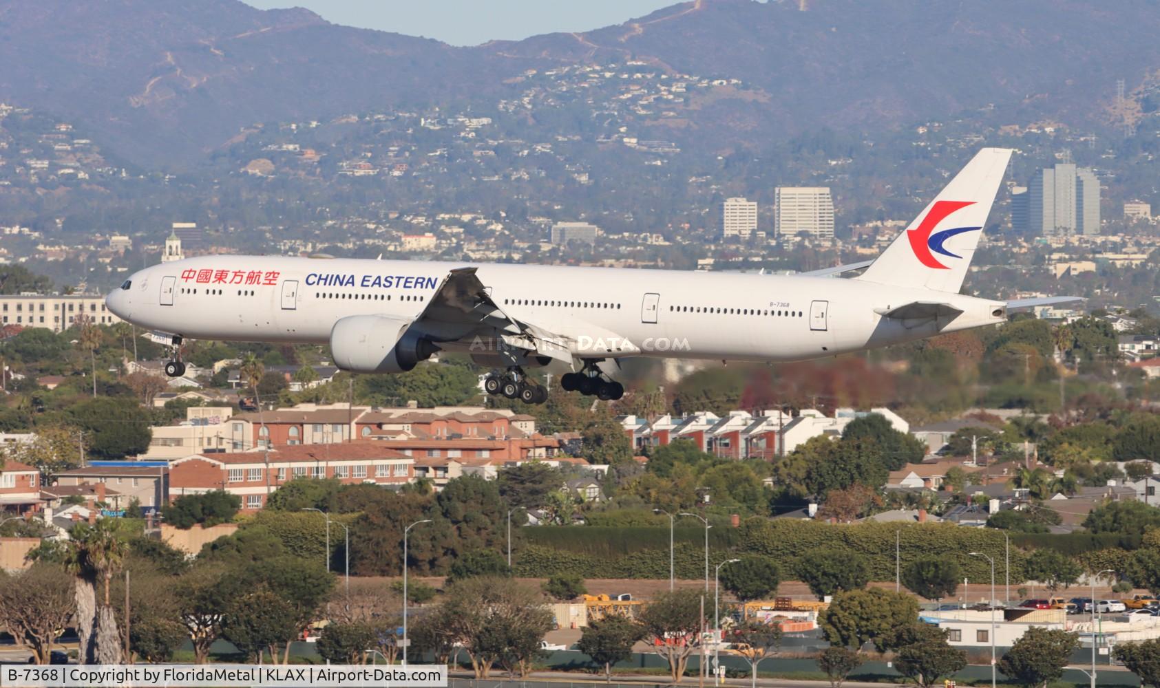 B-7368, 2016 Boeing 777-39P/ER C/N 43282, CES 773 zx pvg, zspd-lax