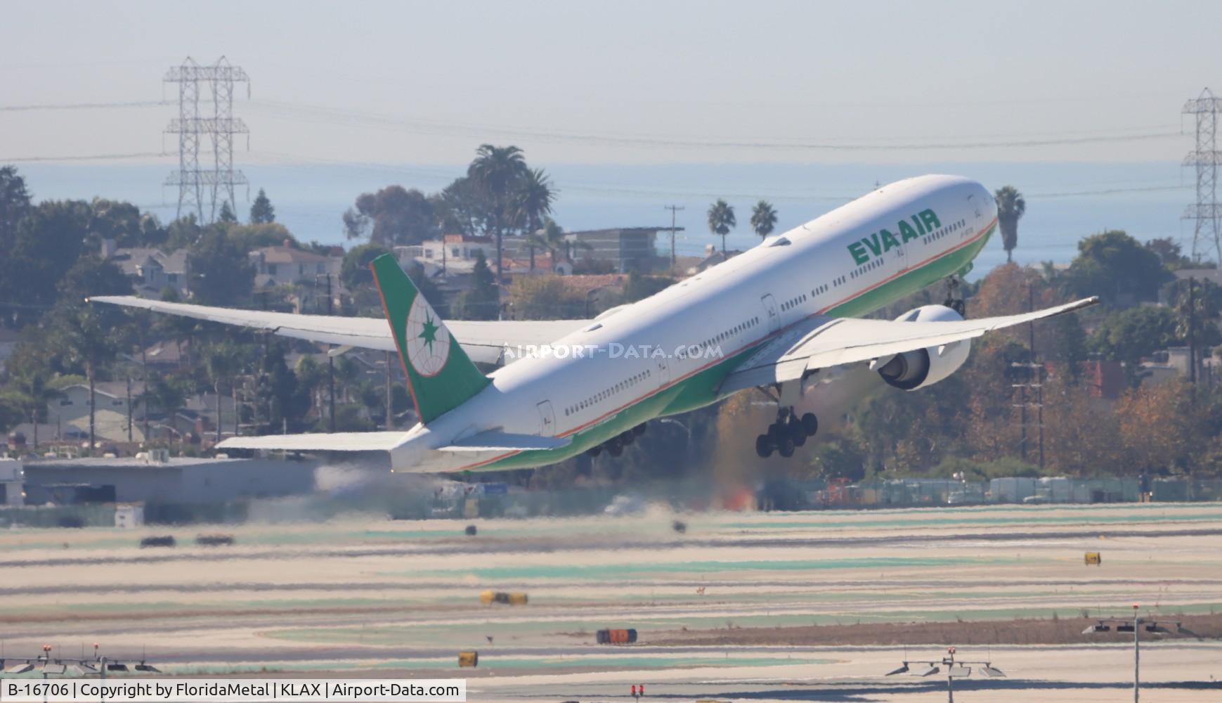 B-16706, 2007 Boeing 777-35E/ER C/N 33750, EVA 773 zx lax-tpe, rctp