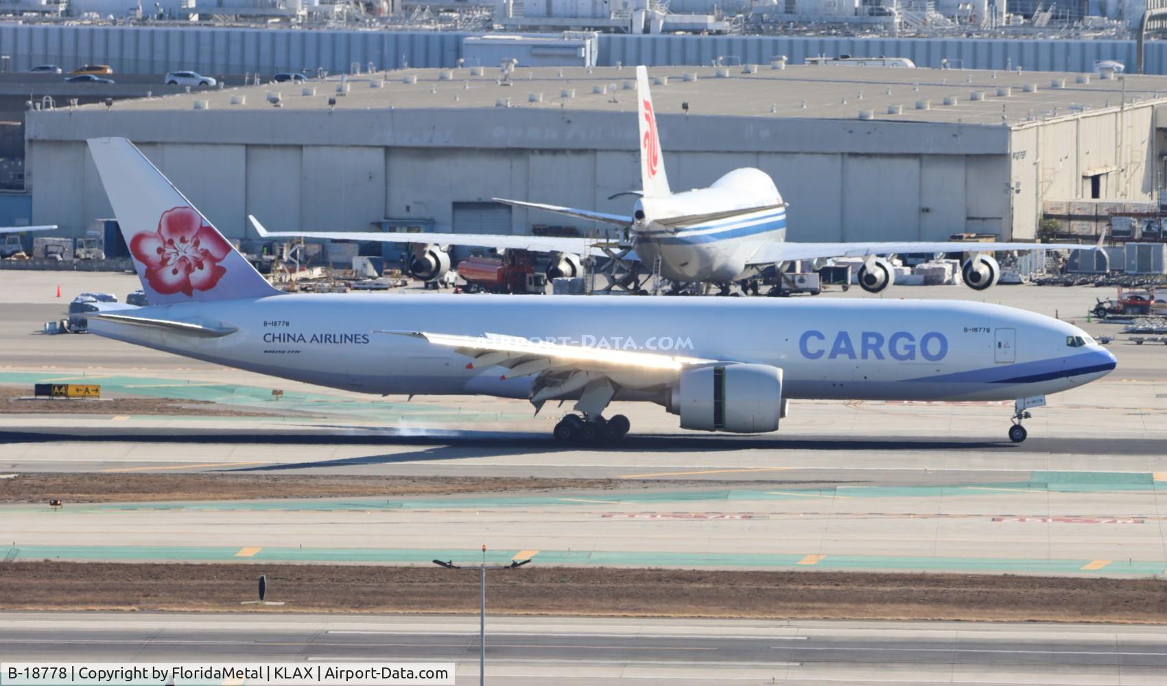 B-18778, 2022 Boeing 777F C/N 68057, CAL 777-200LRF zx lax-tpe, rctp