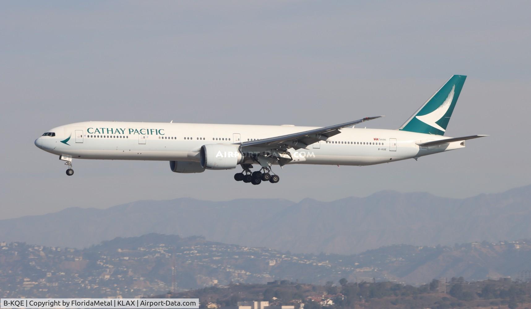 B-KQE, 2013 Boeing 777-367/ER C/N 41432, CPA 773 zx hkg, vhhh-lax