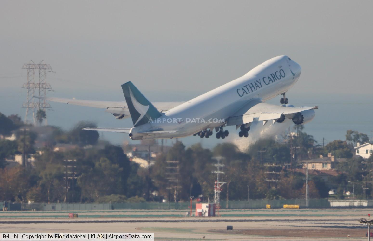 B-LJN, 2016 Boeing 747-867F/SCD C/N 62823, CPA 747-8F zx lax-hkg, vhhh
