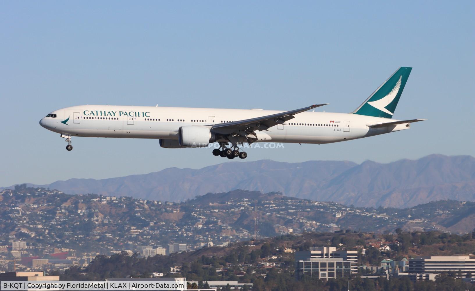 B-KQT, 2014 Boeing 777-367/ER C/N 41766, CPA 773 zx hkg, vhhh-lax