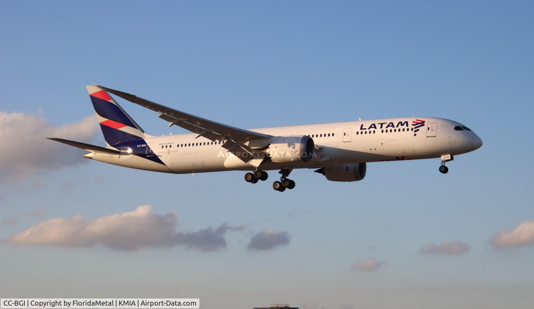 CC-BGI, 2016 Boeing 787-9 Dreamliner Dreamliner C/N 38764, LATAM 789 zx scl, scel-mia
