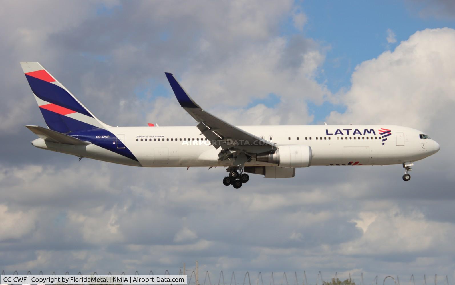 CC-CWF, 2006 Boeing 767-316/ER C/N 34626, LATAM 763 zx lim, spjc-mia