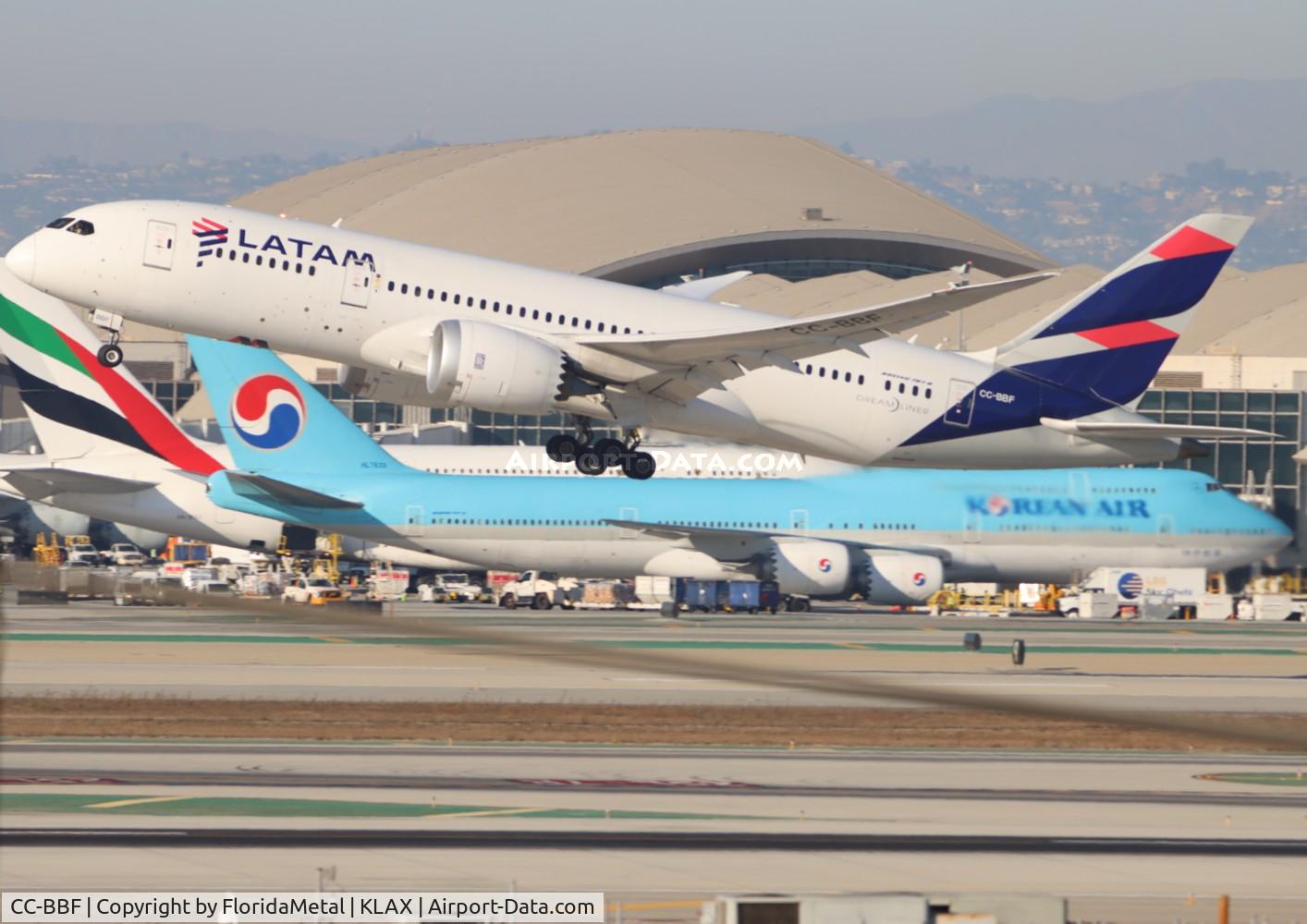 CC-BBF, 2014 Boeing 787-8 Dreamliner Dreamliner C/N 38476, LATAM 788 zx lax-scl, scel