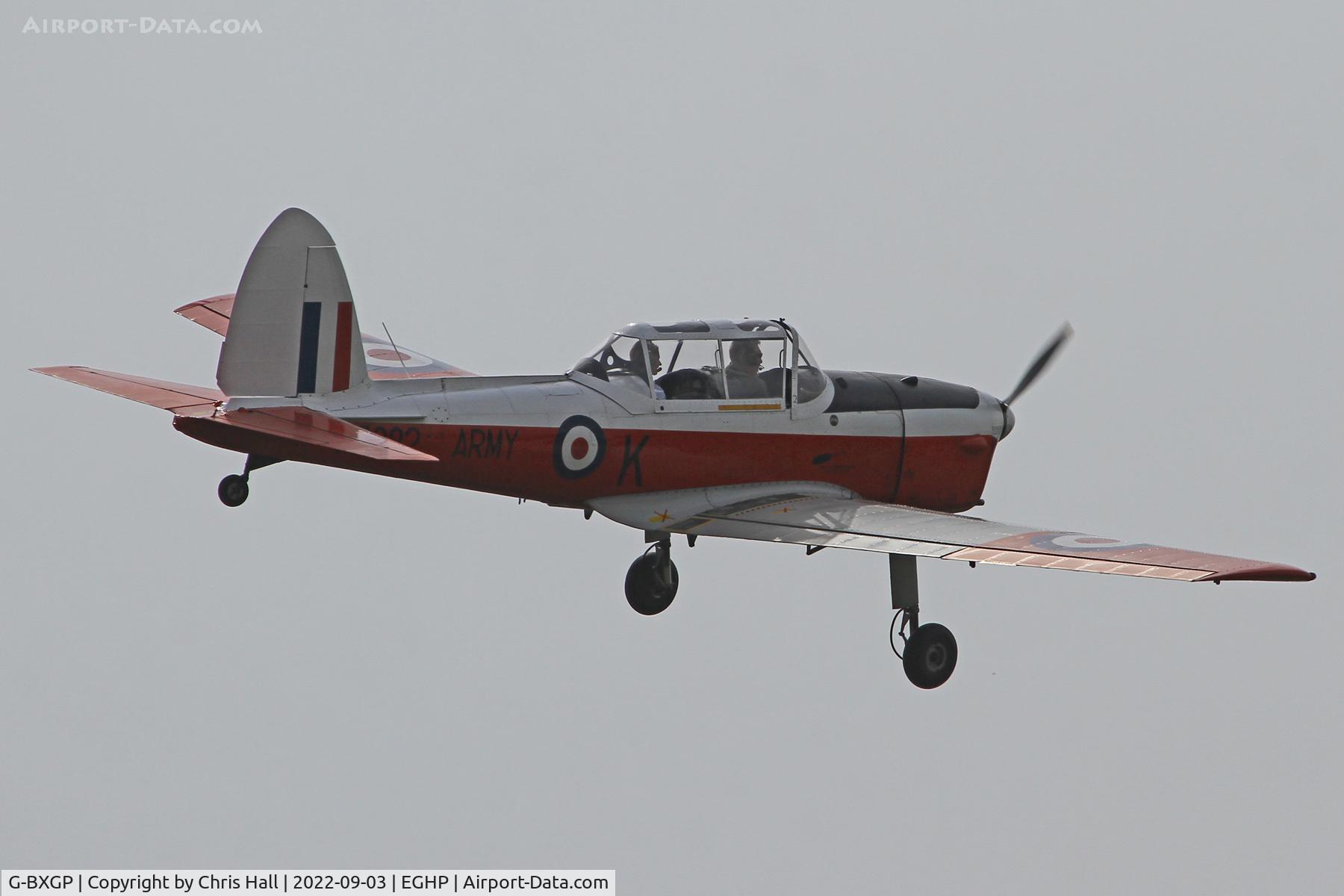 G-BXGP, 1953 De Havilland DHC-1 Chipmunk T.10 C/N C1/0927, LAA fly in, Popham