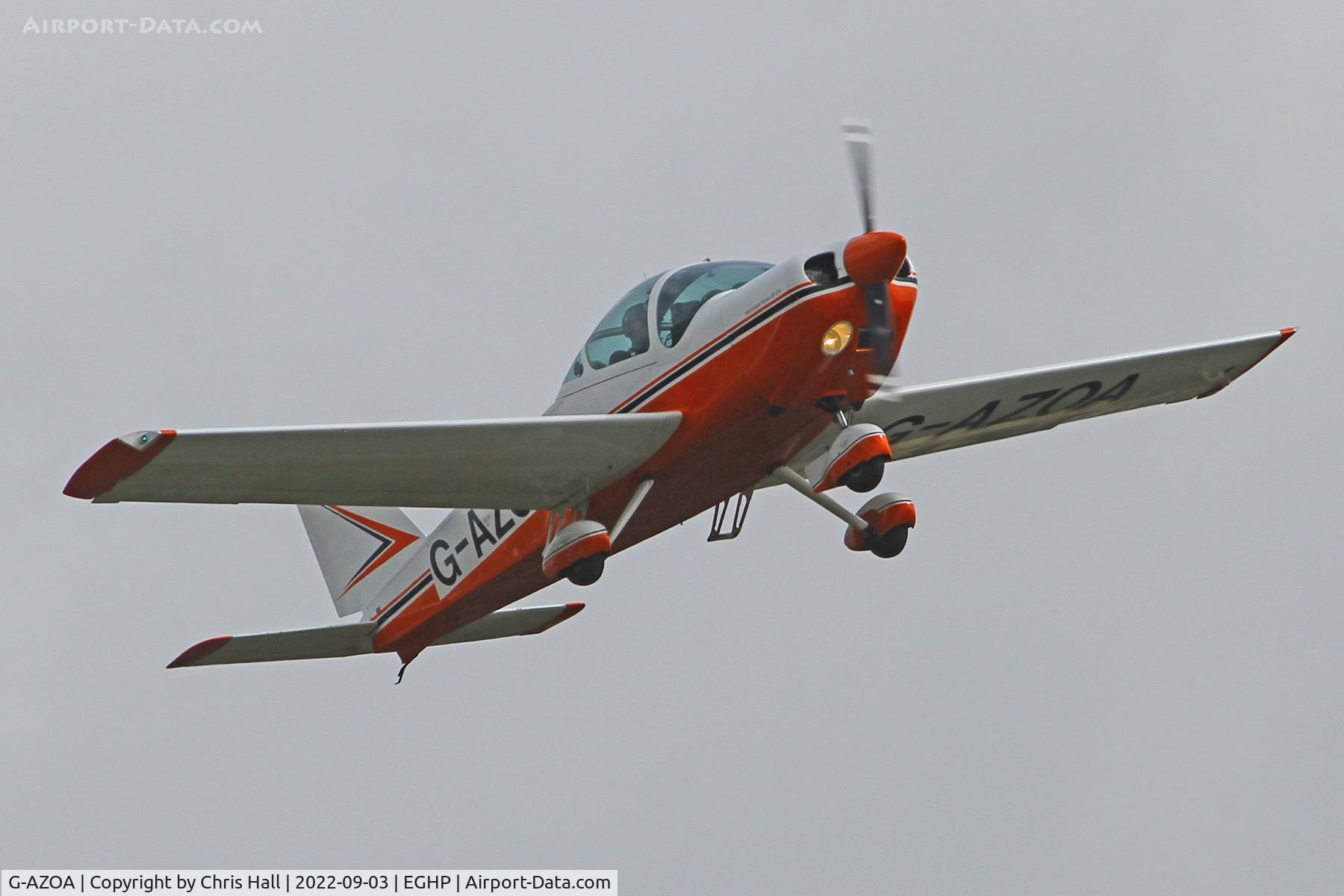 G-AZOA, 1972 Bolkow Bo-209 Monsun C/N 183, LAA fly in, Popham