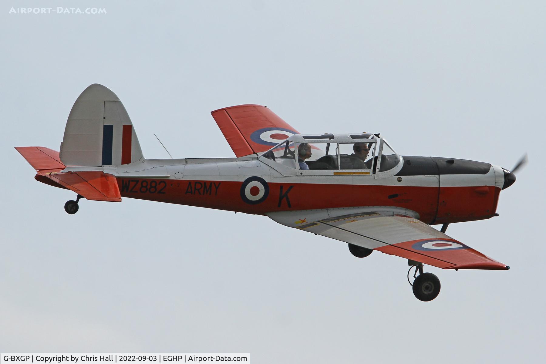 G-BXGP, 1953 De Havilland DHC-1 Chipmunk T.10 C/N C1/0927, LAA fly in, Popham