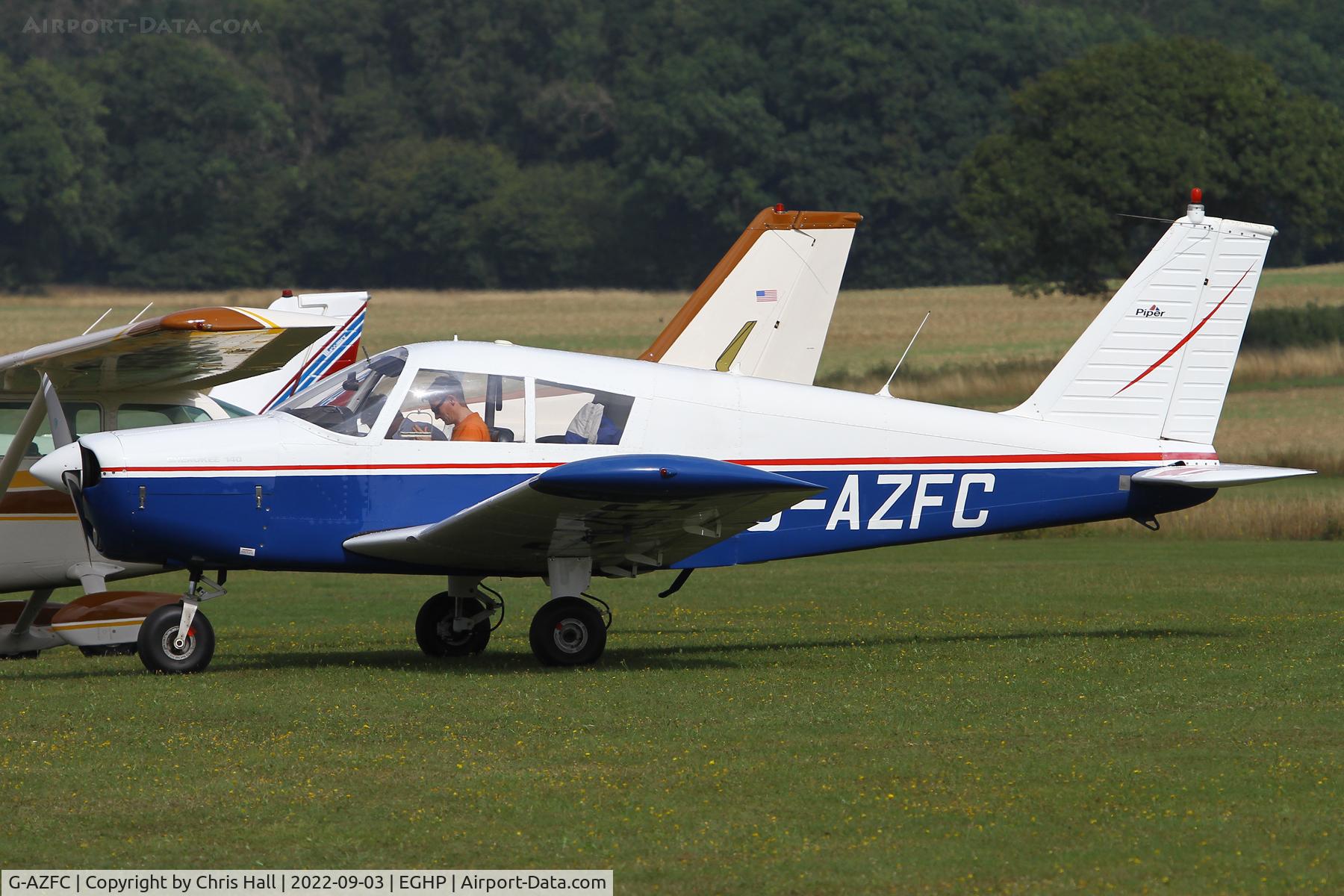 G-AZFC, 1971 Piper PA-28-140 Cherokee C/N 28-7125486, LAA fly in, Popham